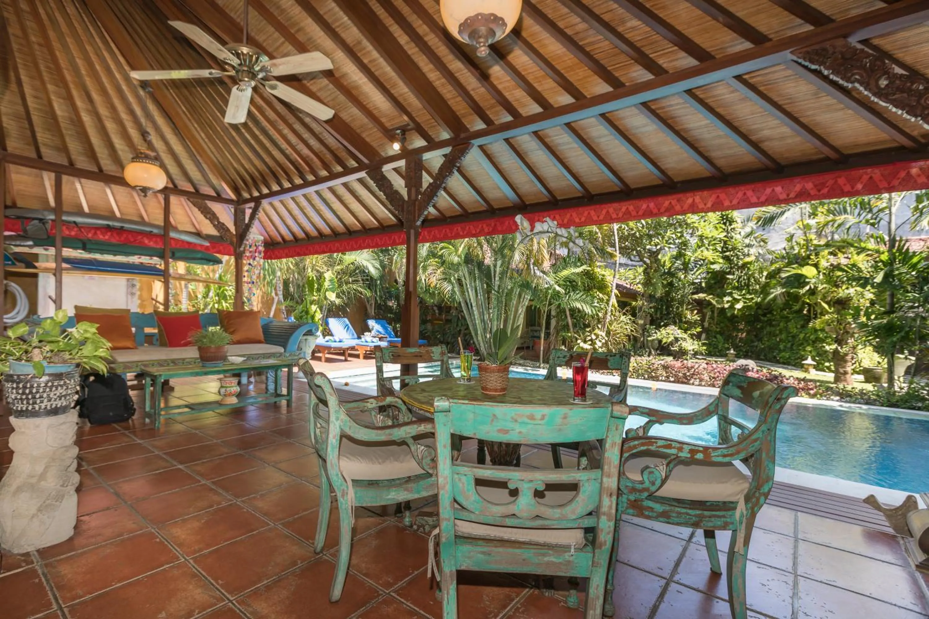 Lounge or bar in Villa Kaja by Nagisa Bali