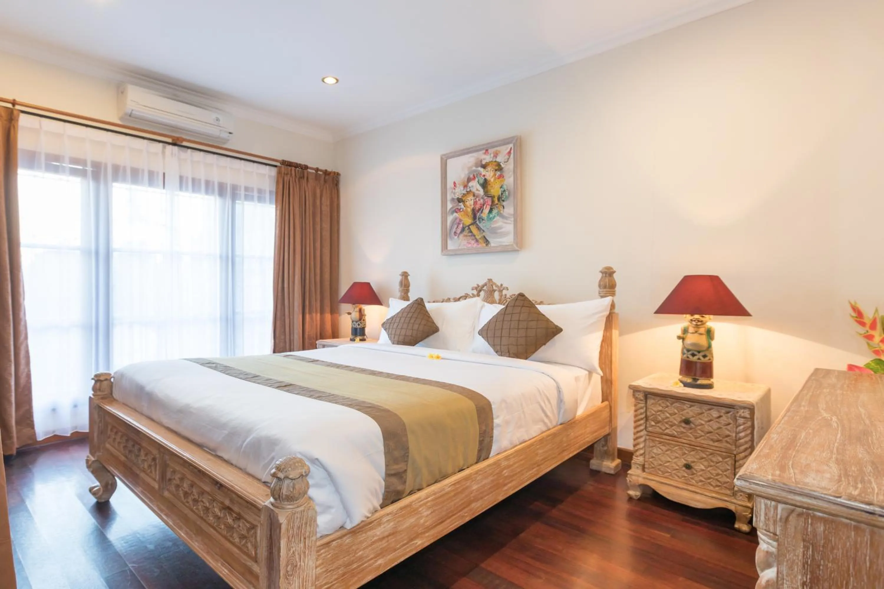 Bedroom, Bed in Villa Kaja by Nagisa Bali