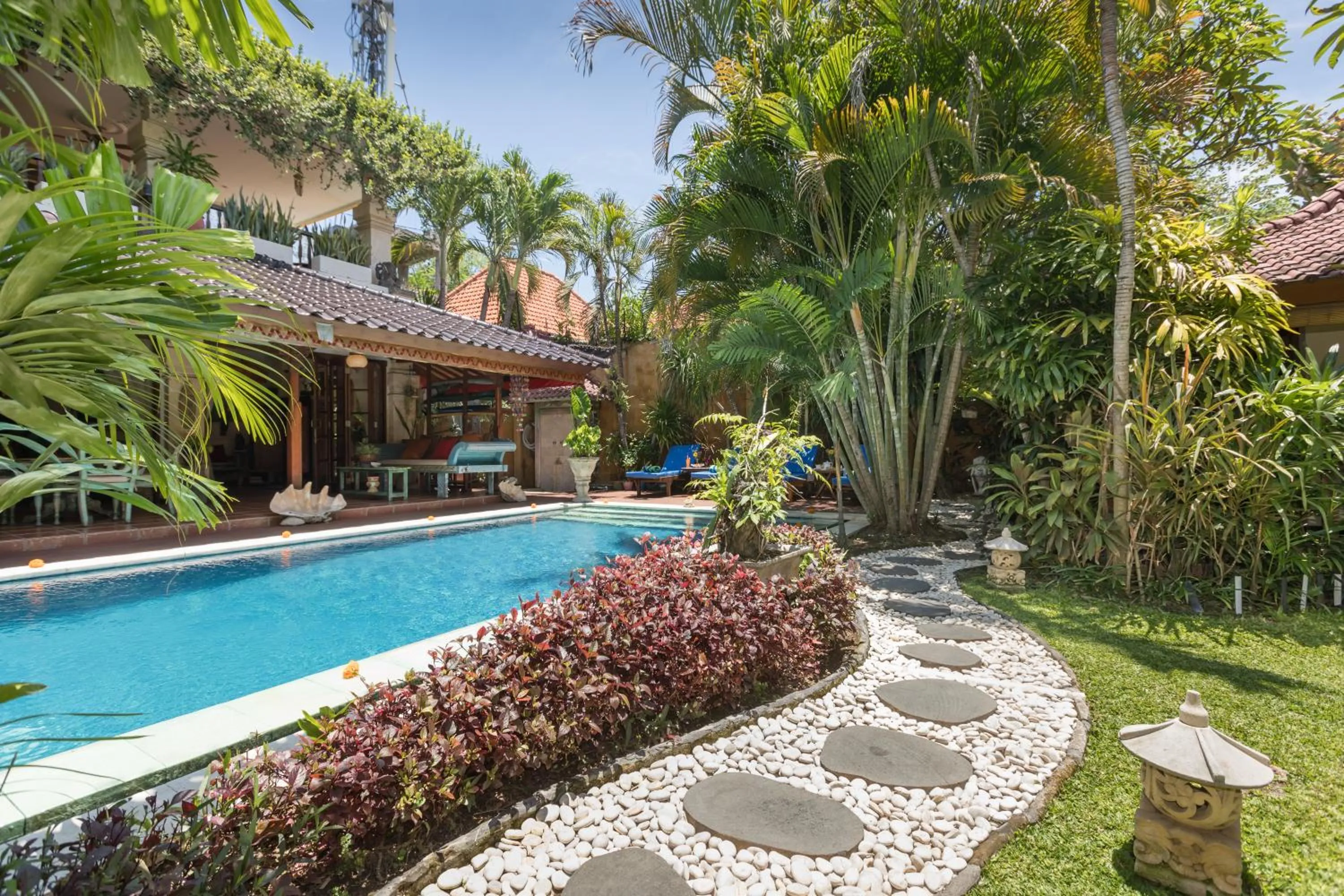 Swimming pool in Villa Kaja by Nagisa Bali