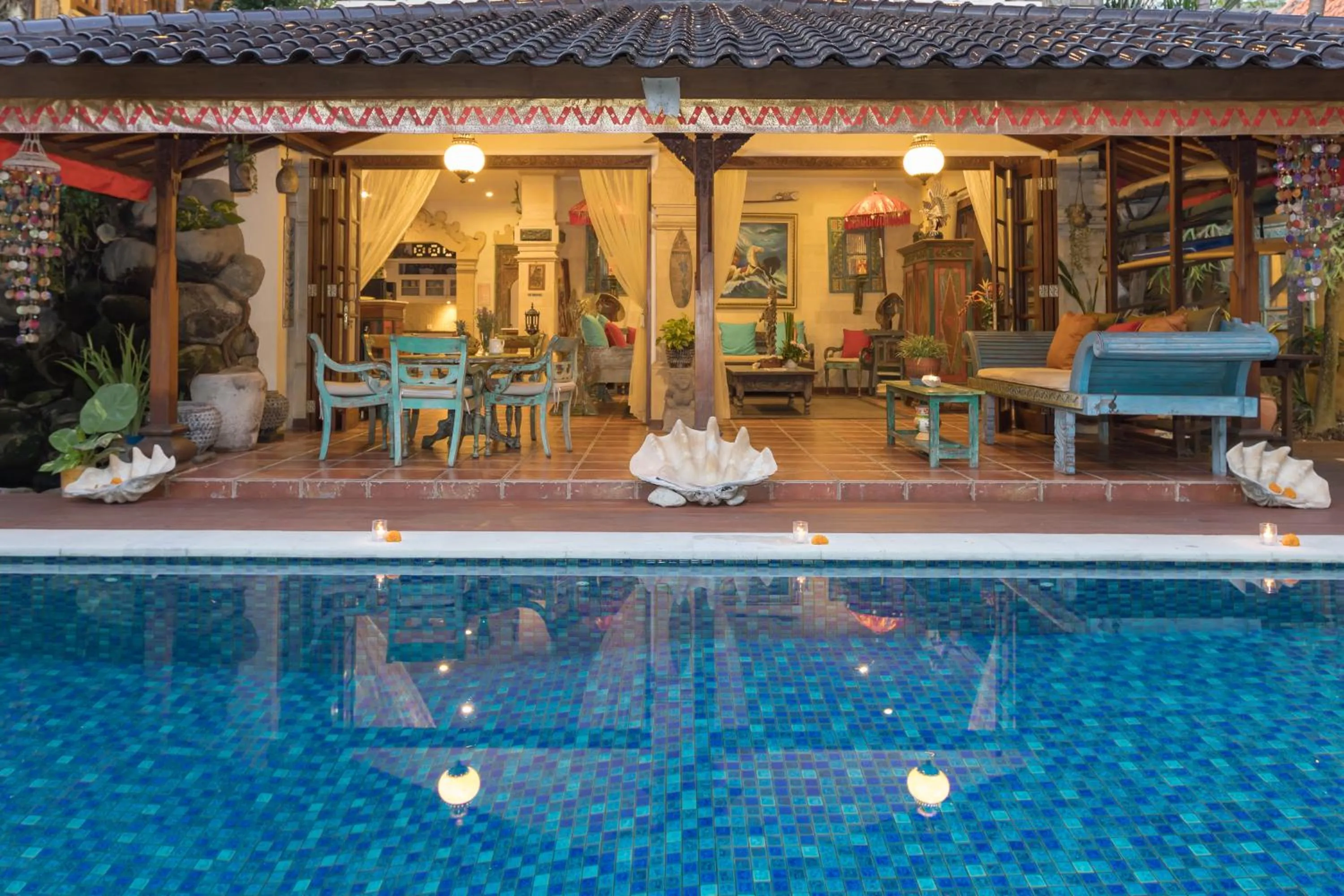 Swimming pool in Villa Kaja by Nagisa Bali