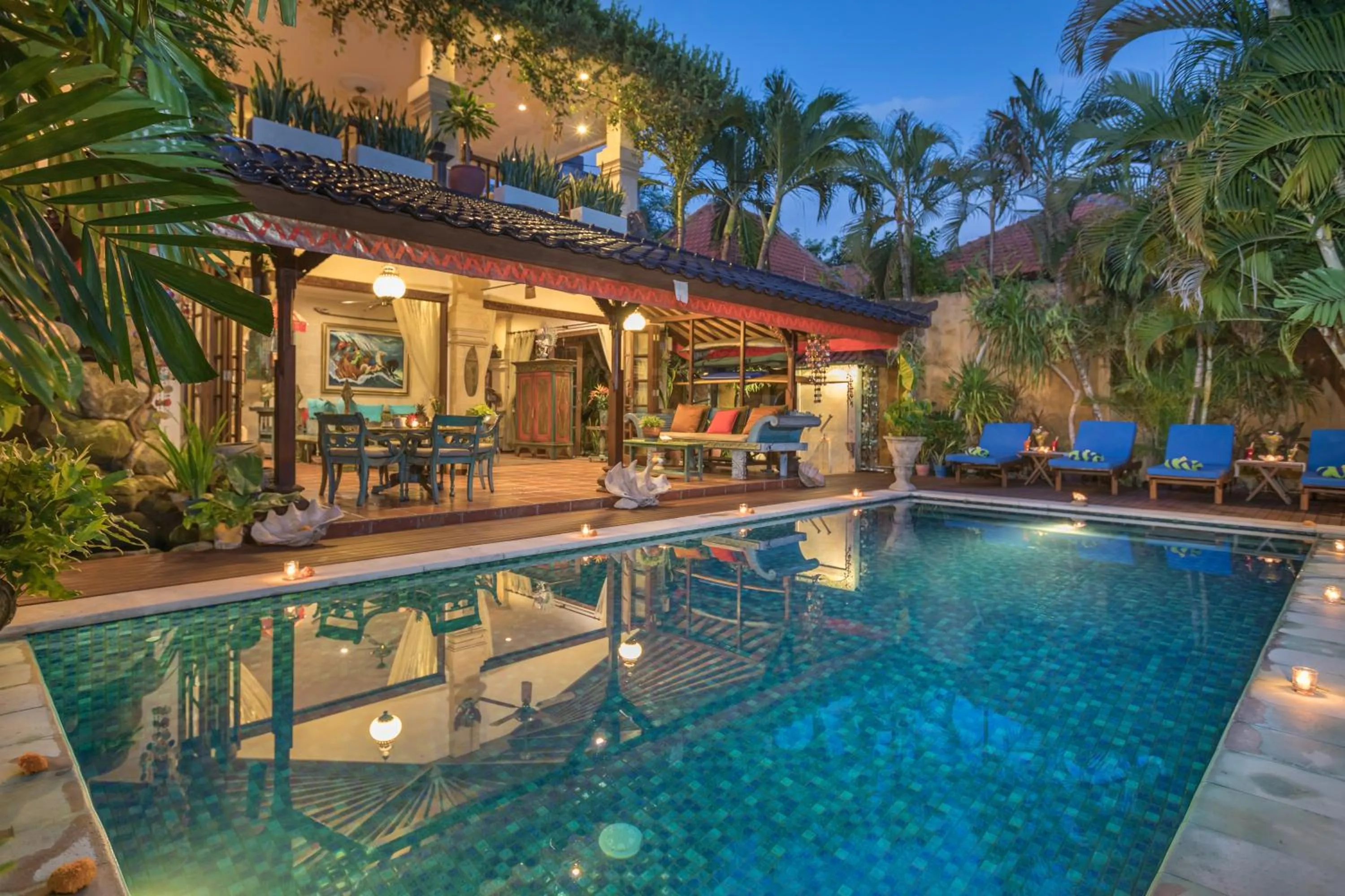 Swimming pool in Villa Kaja by Nagisa Bali