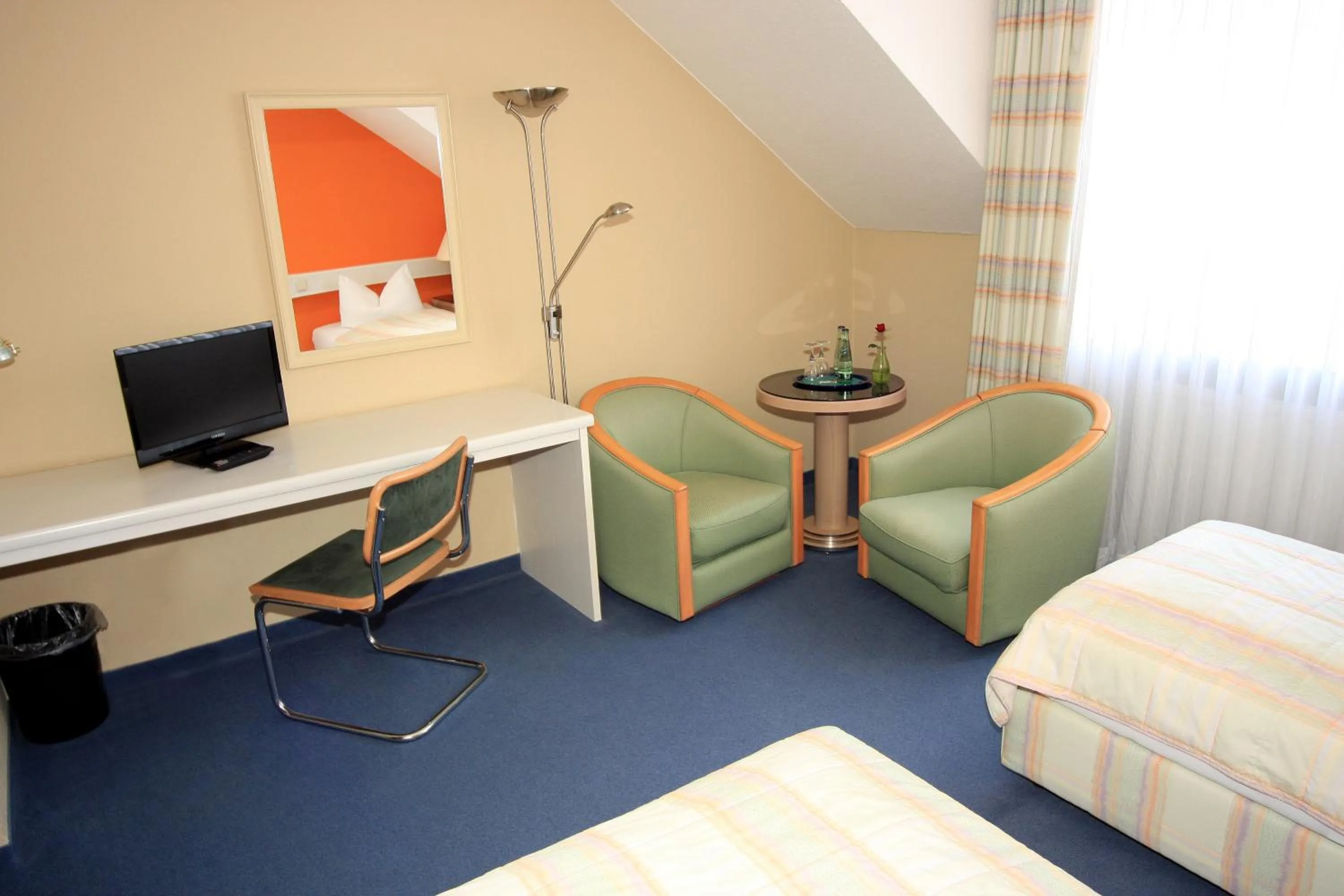 Decorative detail, Bed in Ilmenauer Hof