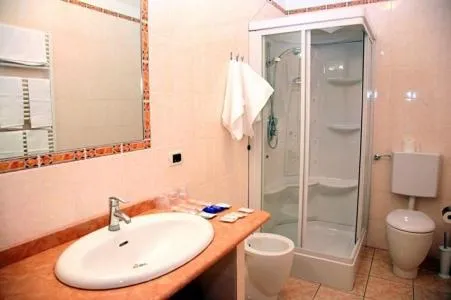 Bathroom in Hotel Nizza