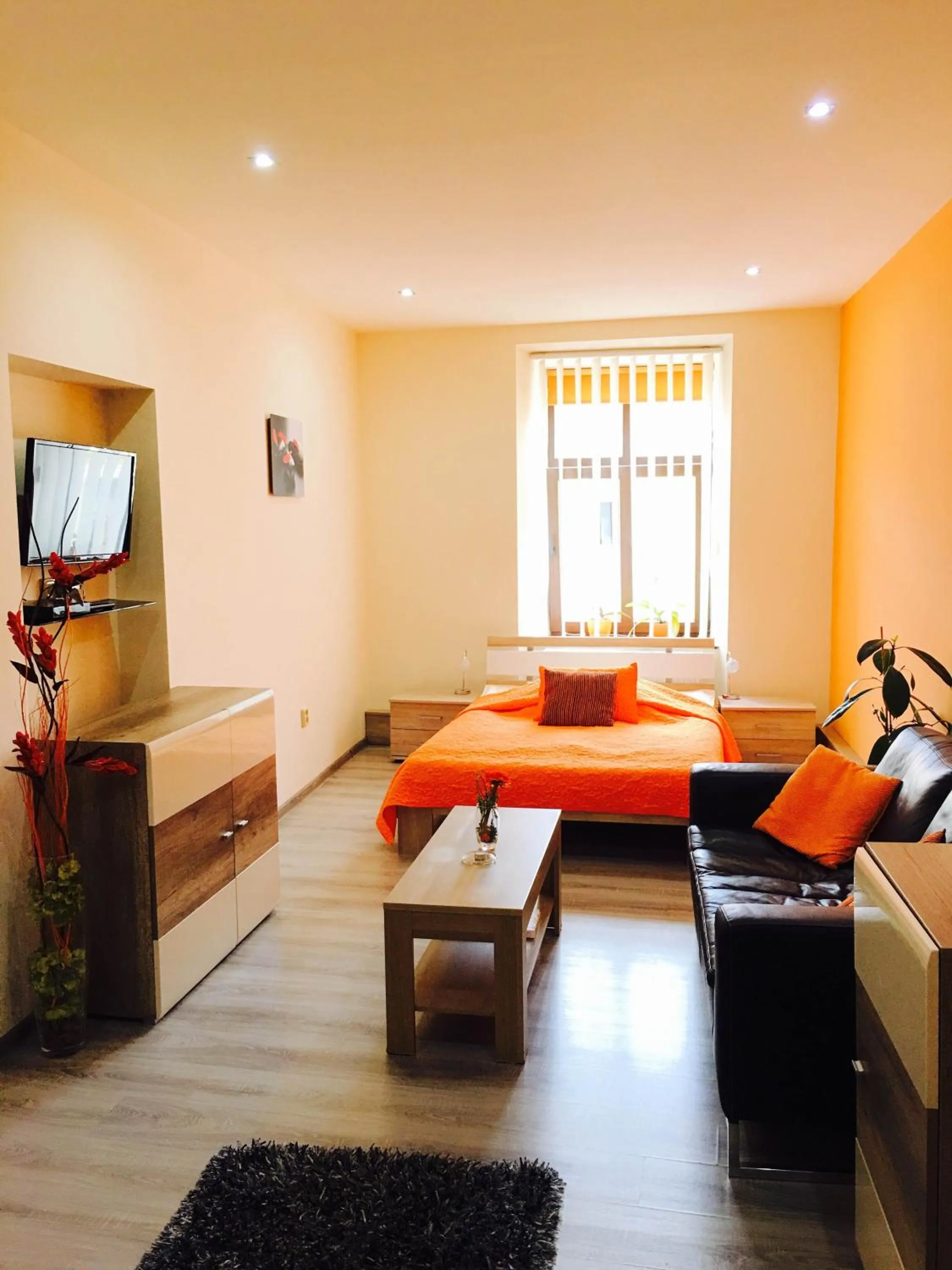 Decorative detail, Bed in Penzión Hradby