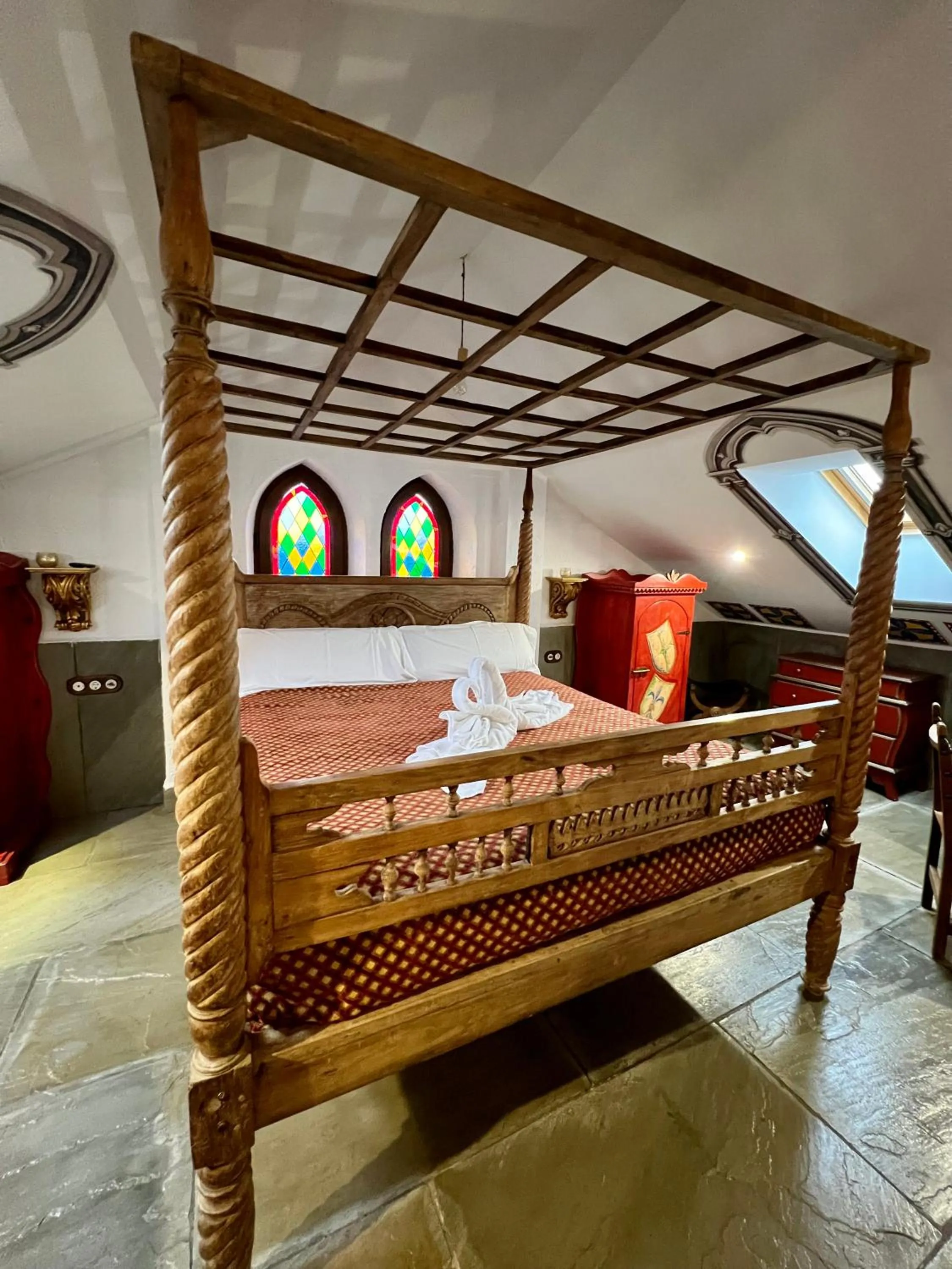 Bed in Posada la Leyenda