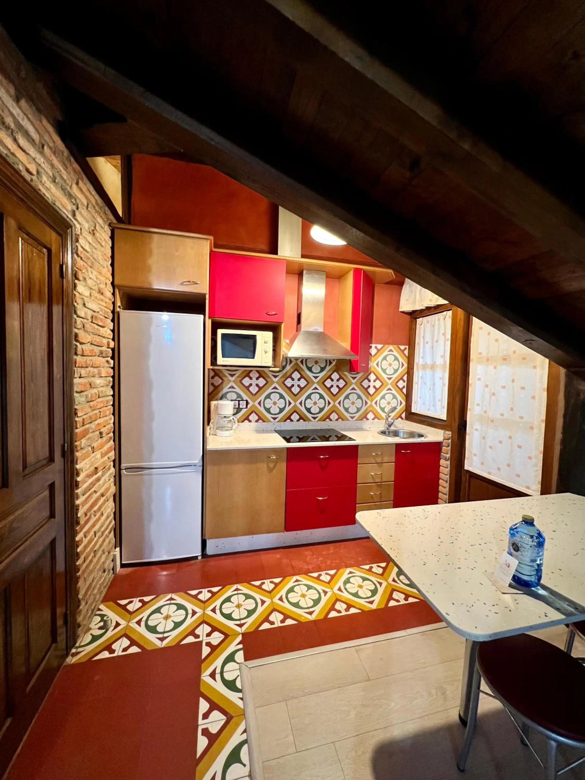 Kitchen or kitchenette in Posada la Leyenda