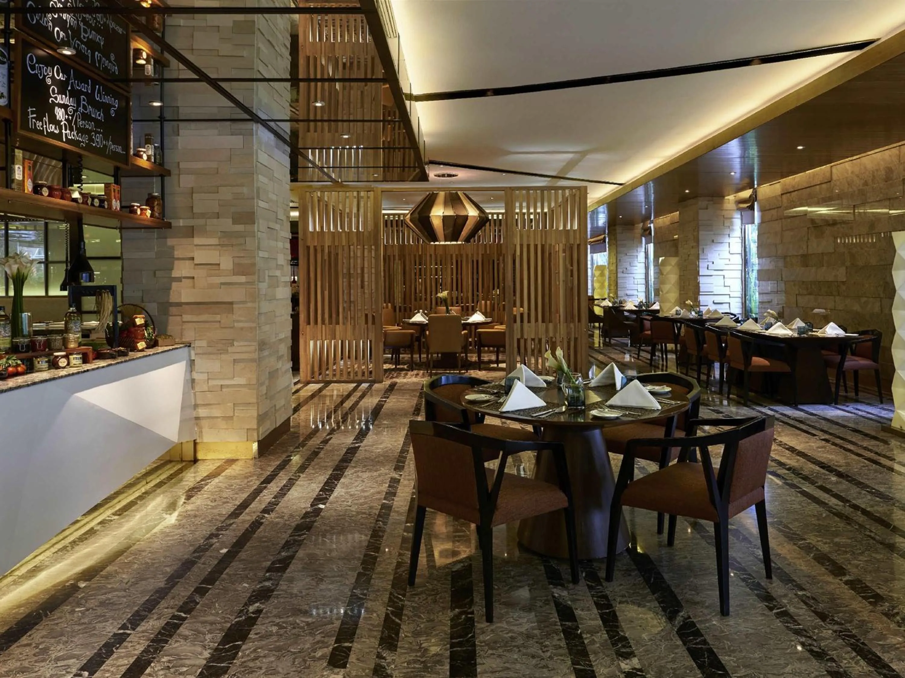 Restaurant/places to eat in Pullman Jakarta Indonesia
