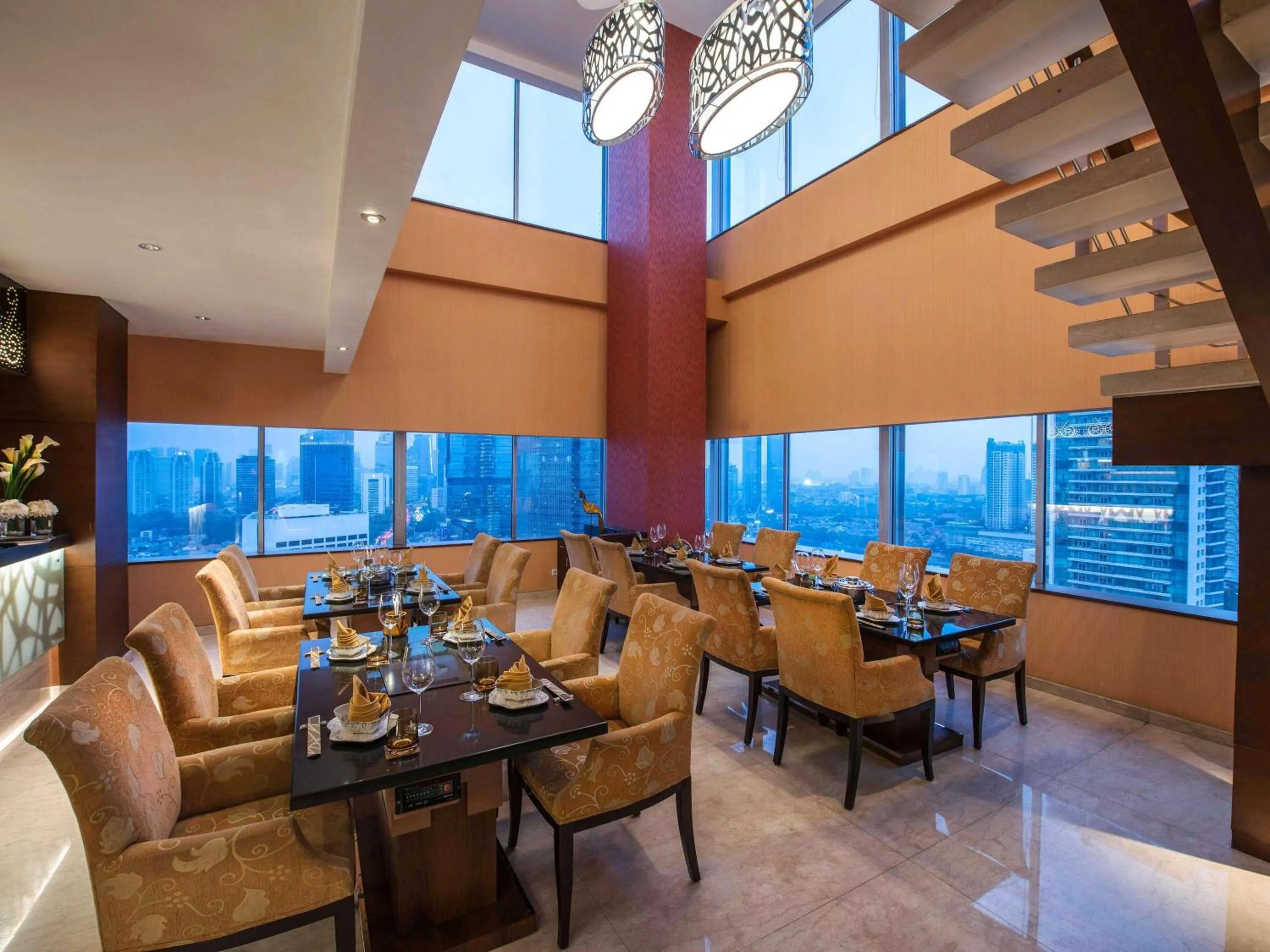 Restaurant/places to eat in Pullman Jakarta Indonesia