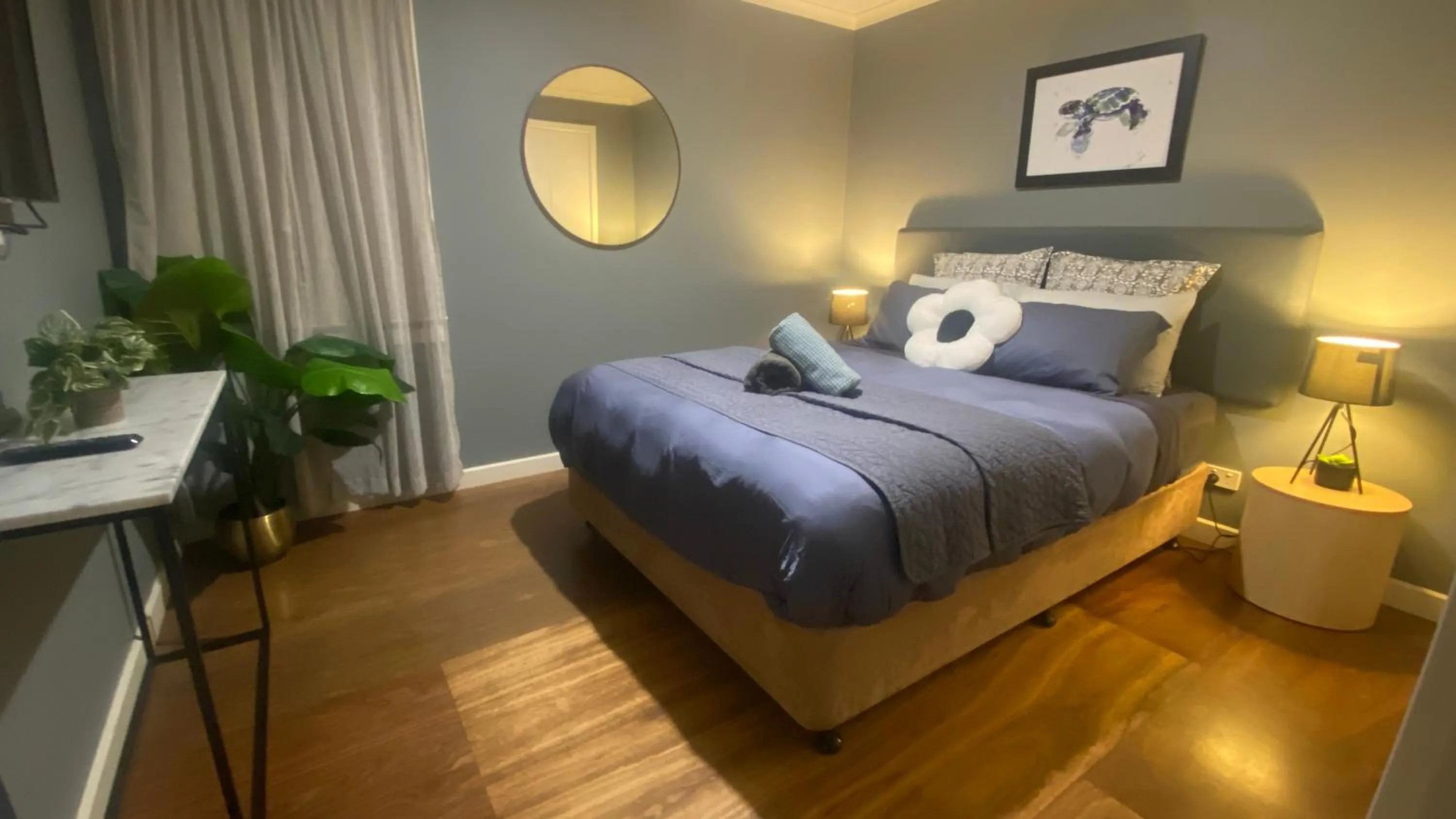 Bed in The Nature Resort Villas Ramada Resort