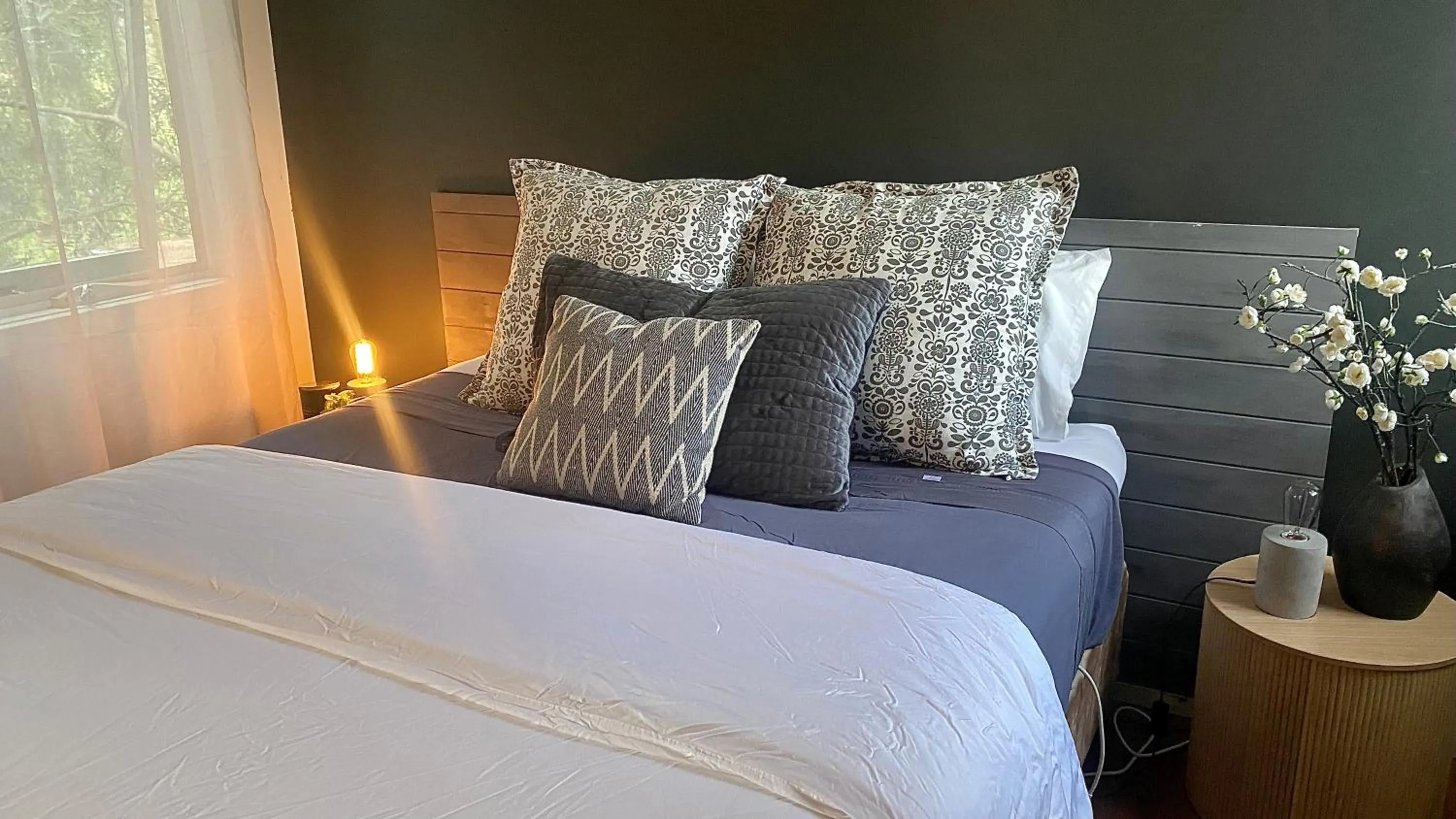 Bed in The Nature Resort Villas Ramada Resort