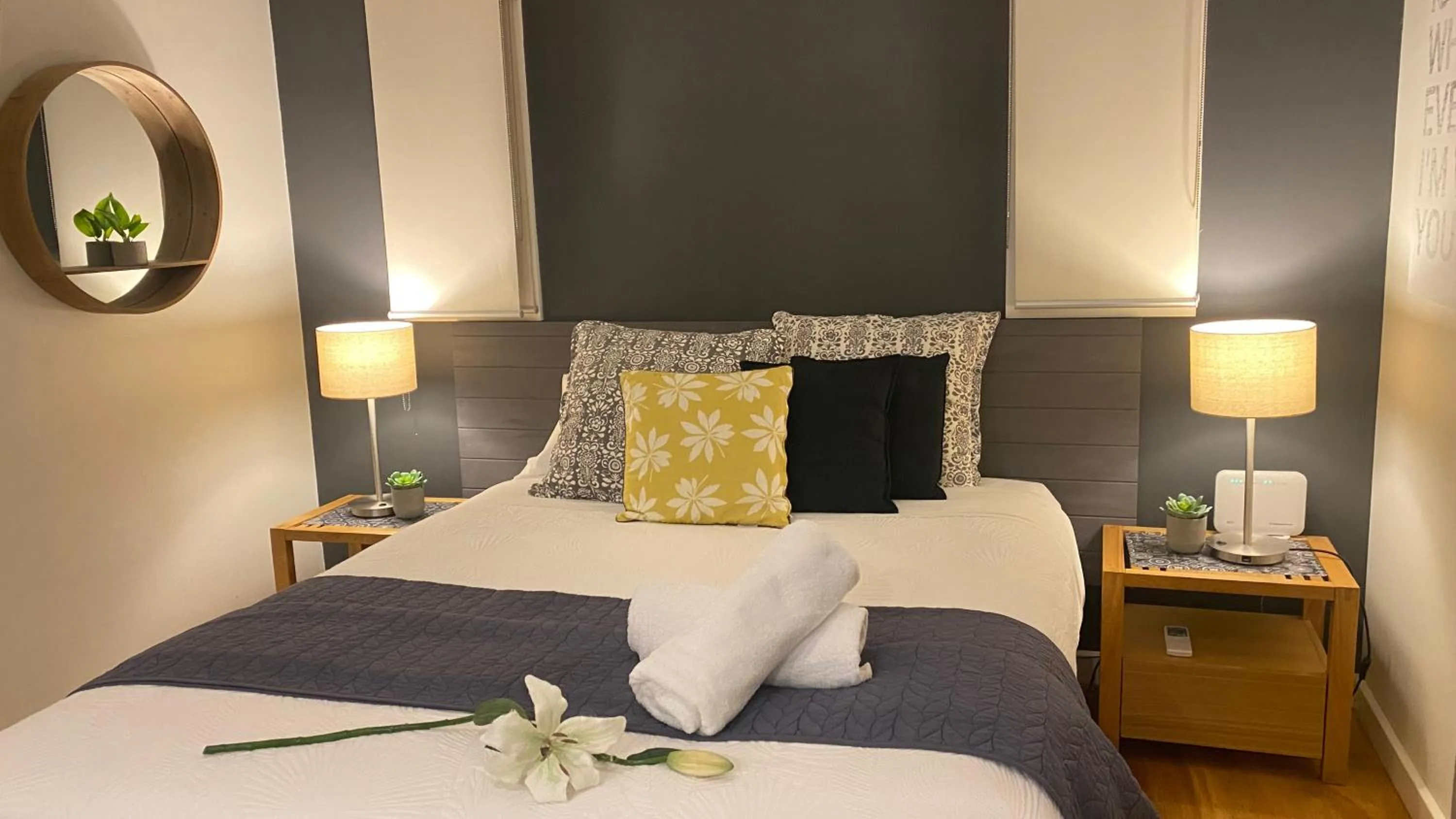 Bed in The Nature Resort Villas Ramada Resort