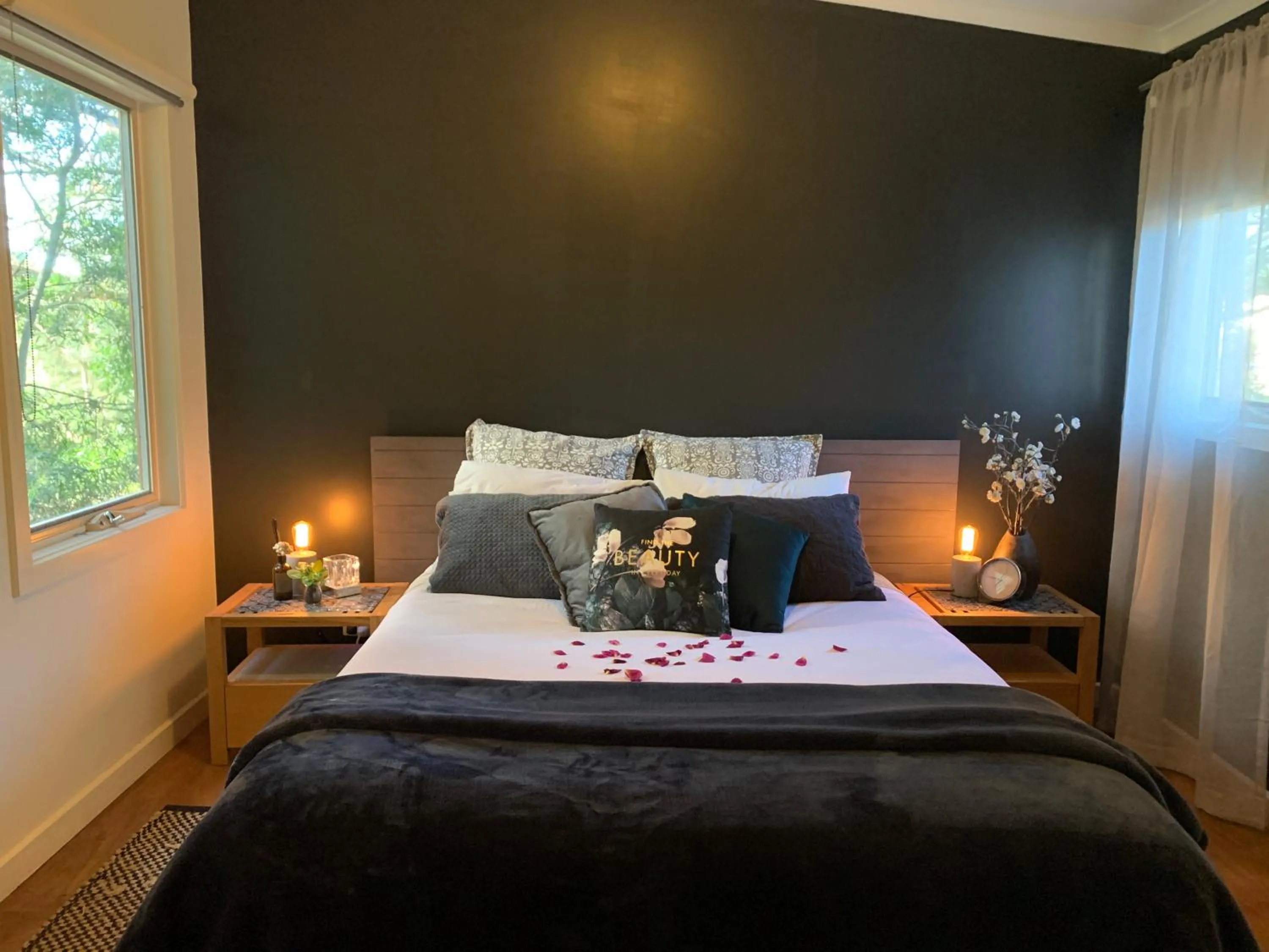 Bed in The Nature Resort Villas Ramada Resort