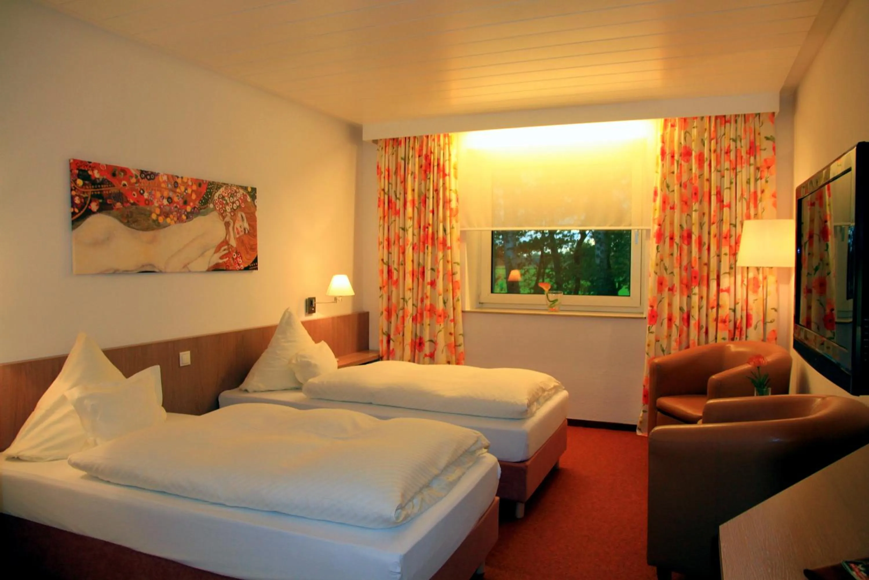 Bedroom, Bed in Hotel am Springhorstsee