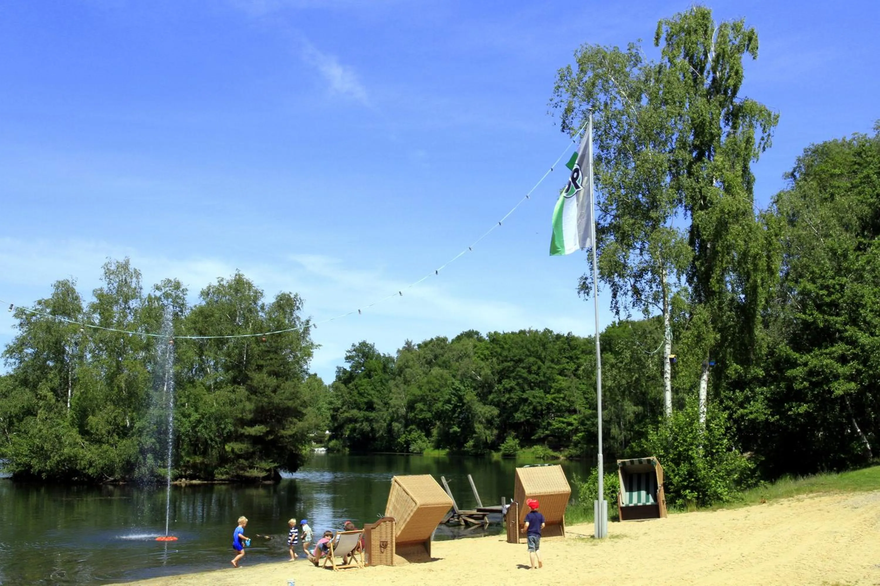 Beach in Hotel am Springhorstsee