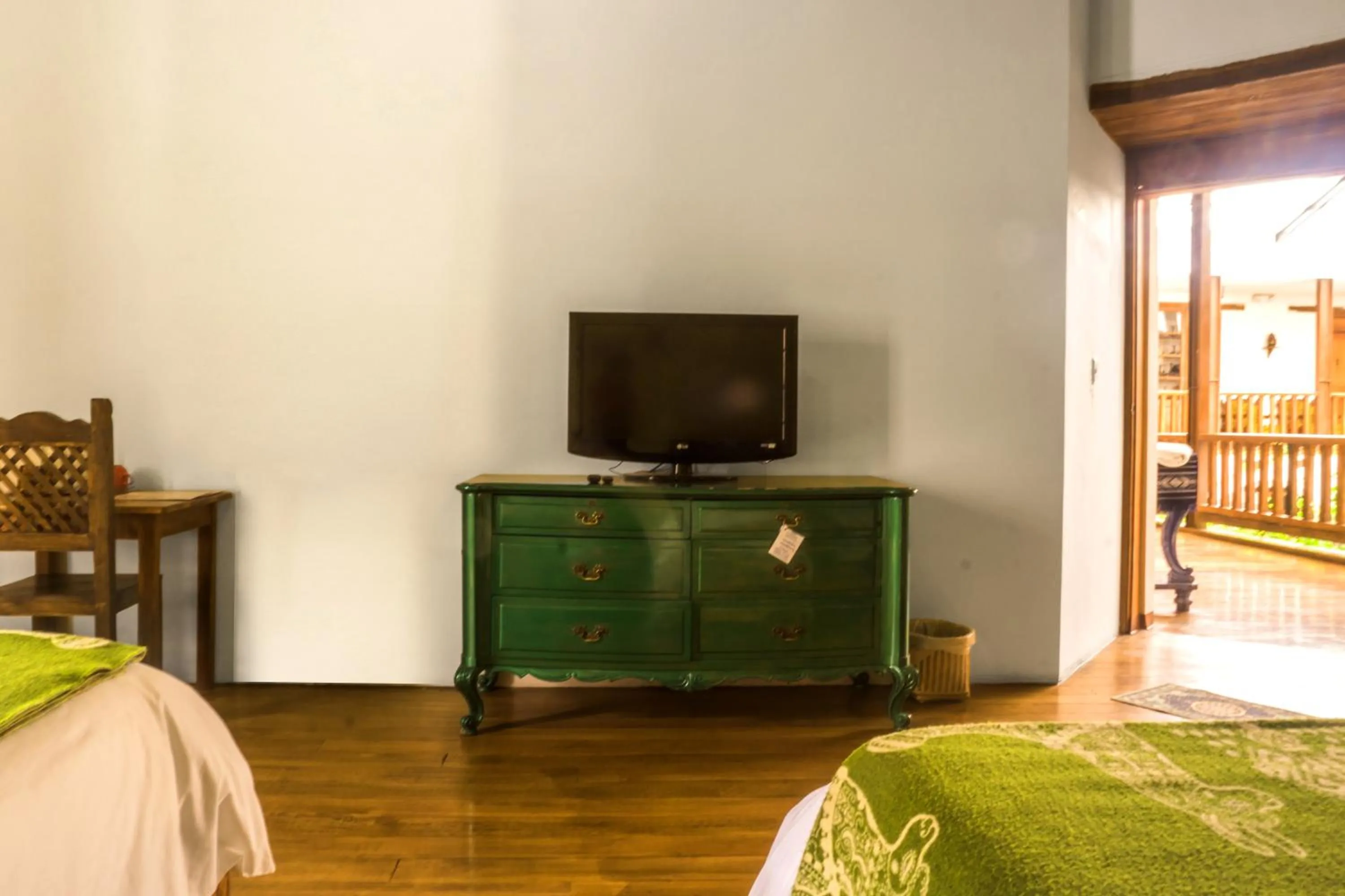 Bed in Hotel Casa Alquimia