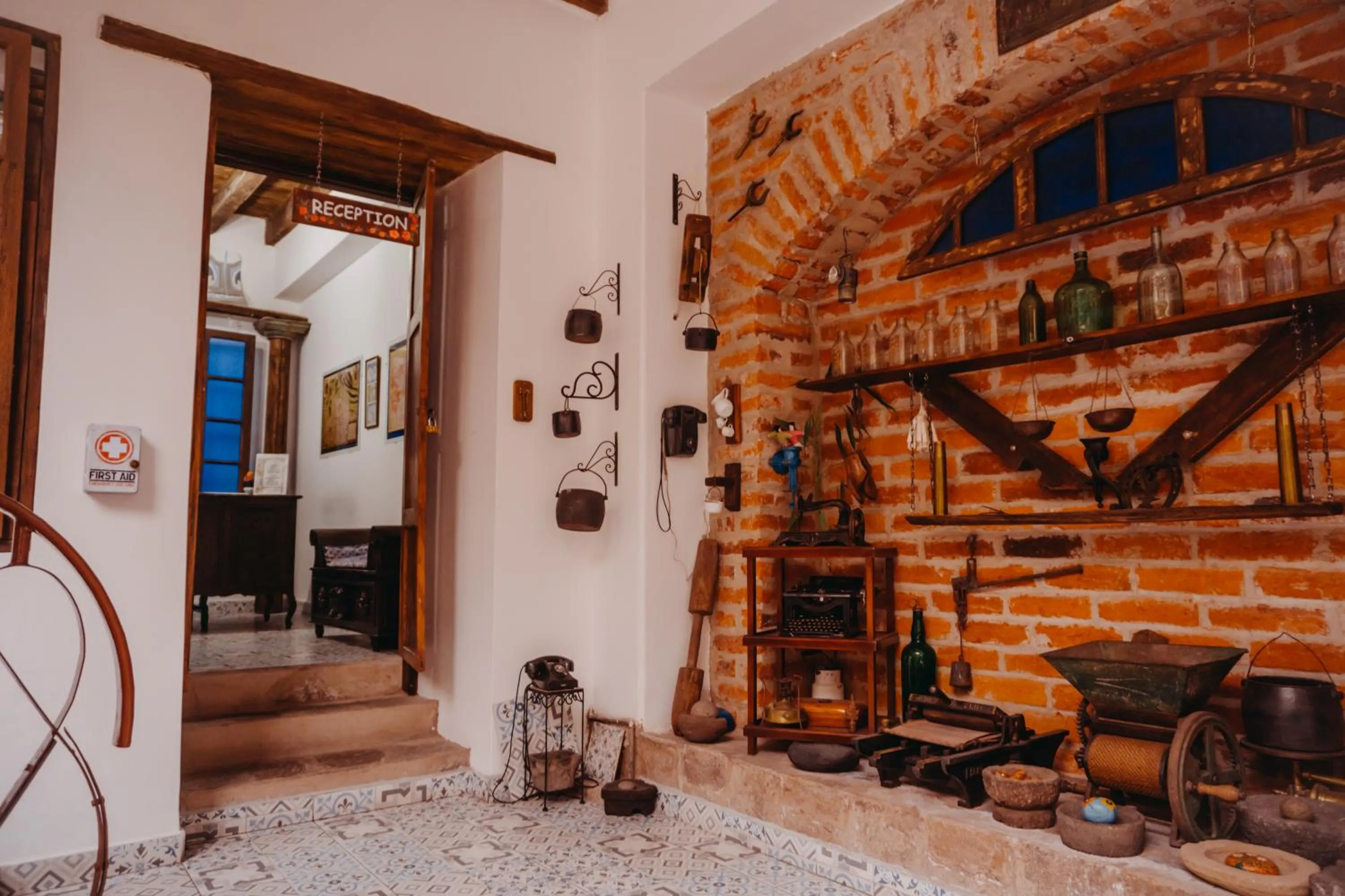flat iron in Hotel Casa Alquimia