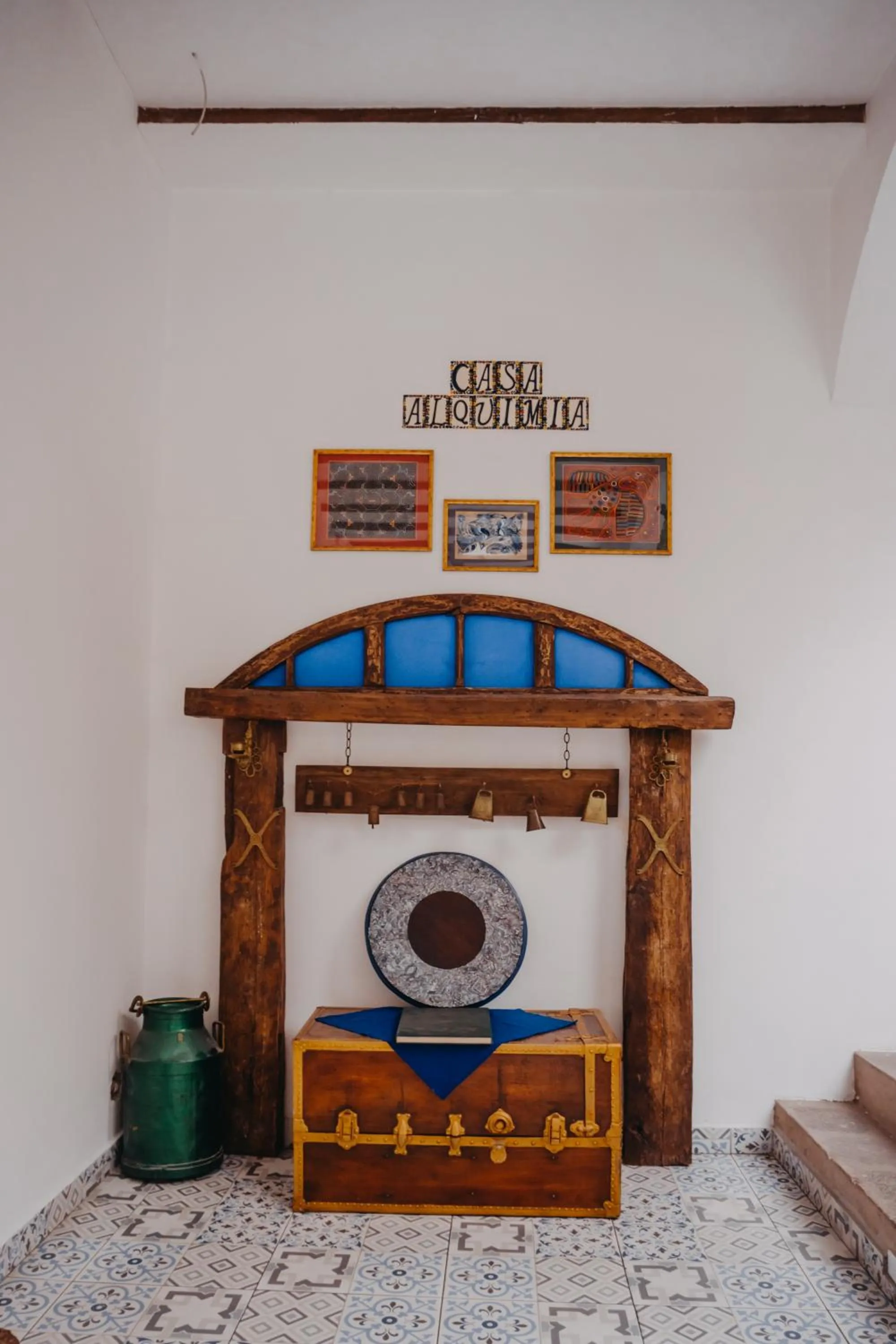 Living room in Hotel Casa Alquimia