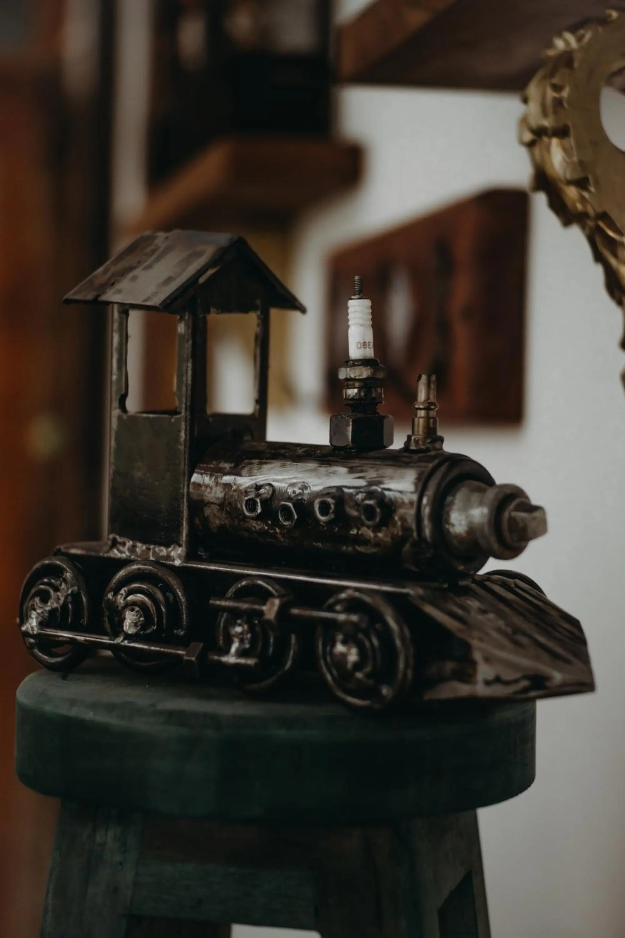 Decorative detail in Hotel Casa Alquimia