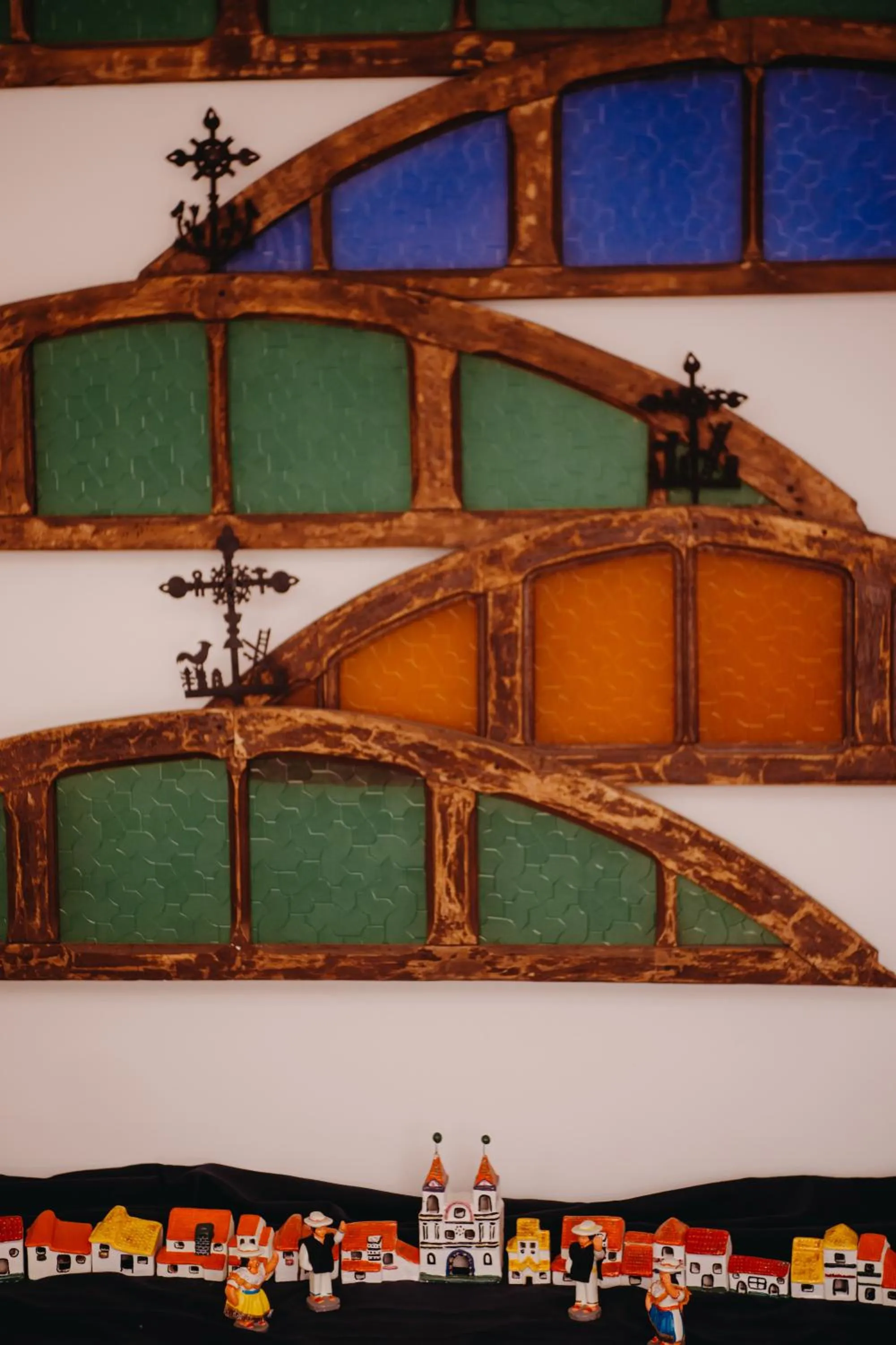 Decorative detail in Hotel Casa Alquimia