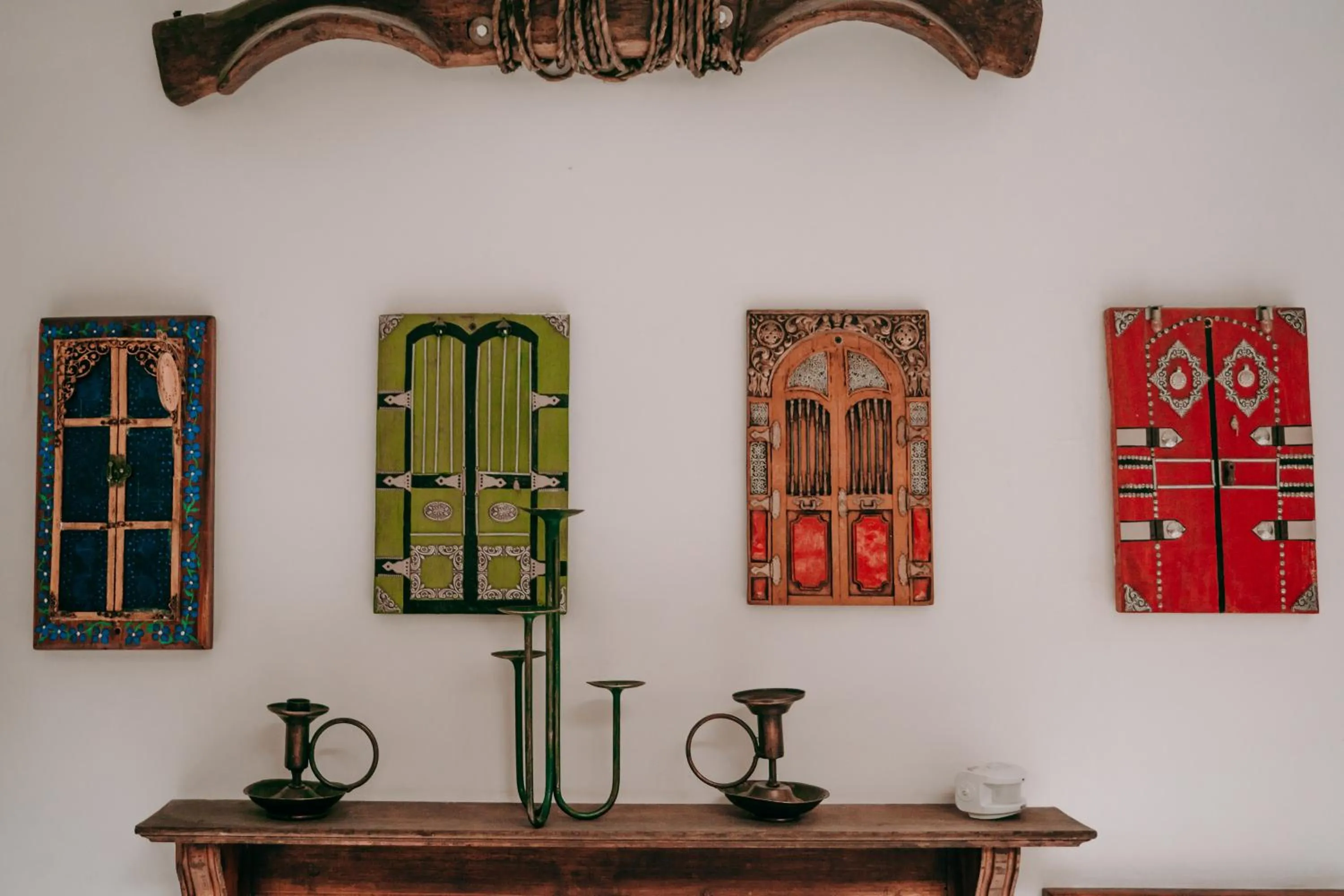 Decorative detail in Hotel Casa Alquimia