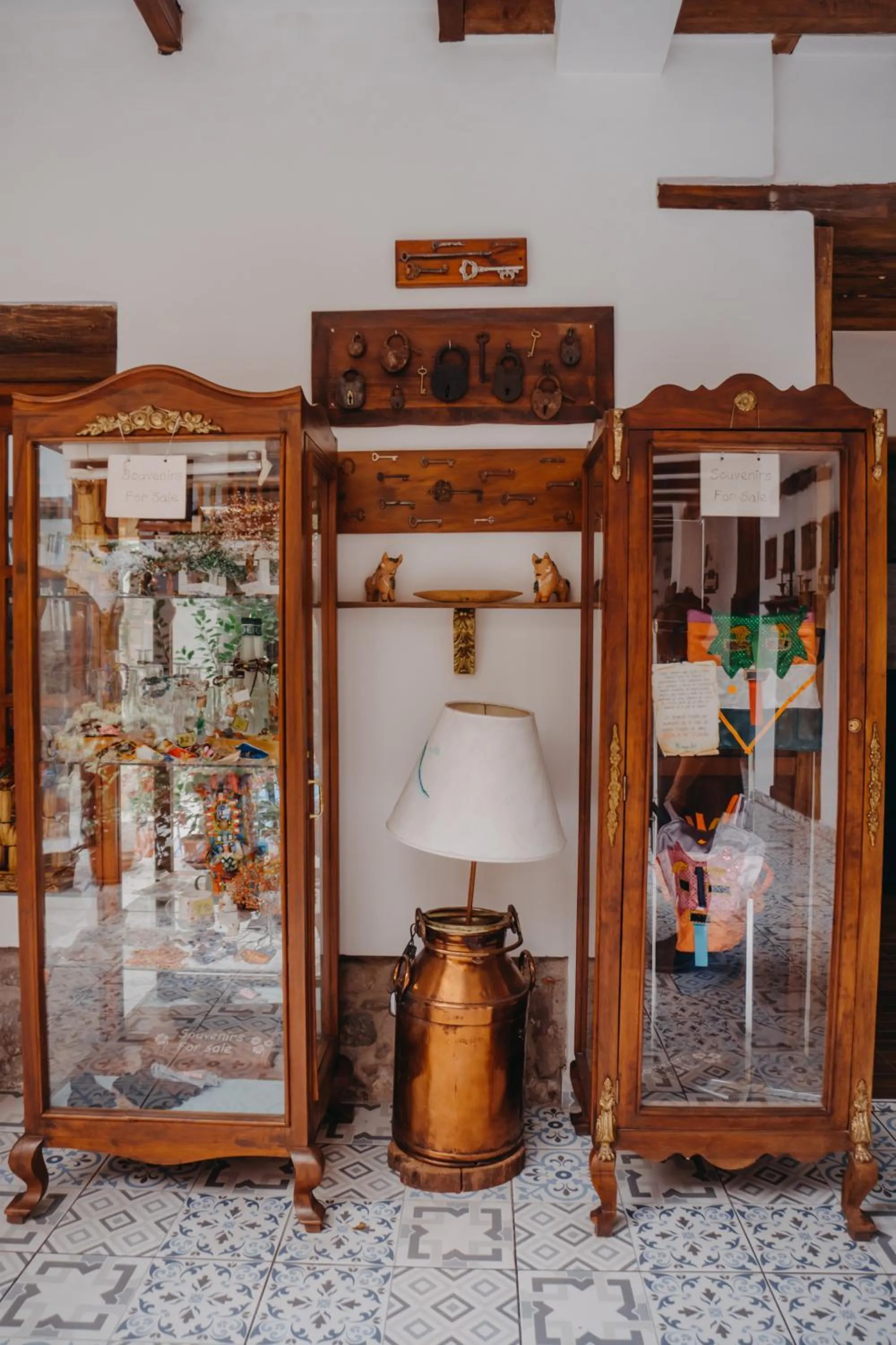 Bed in Hotel Casa Alquimia