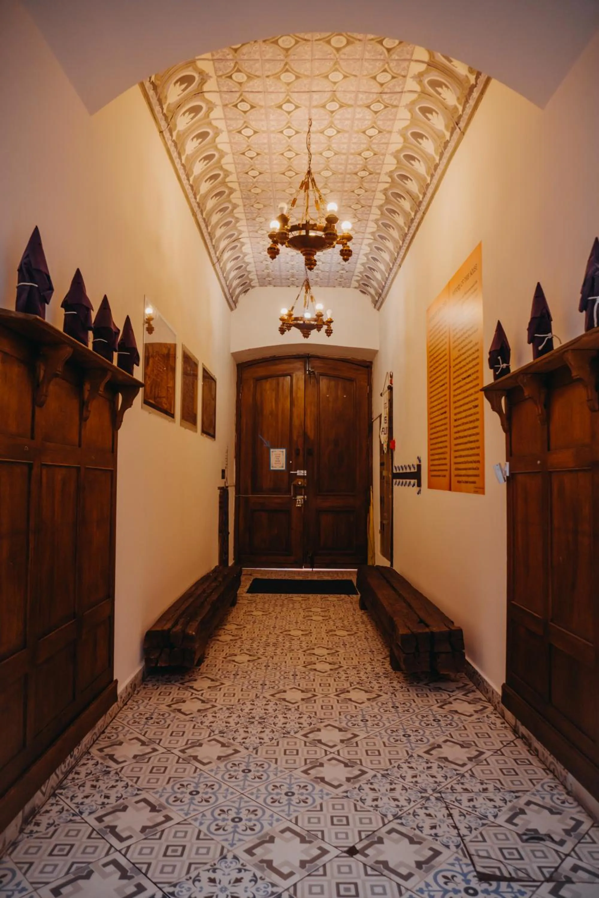 Decorative detail in Hotel Casa Alquimia