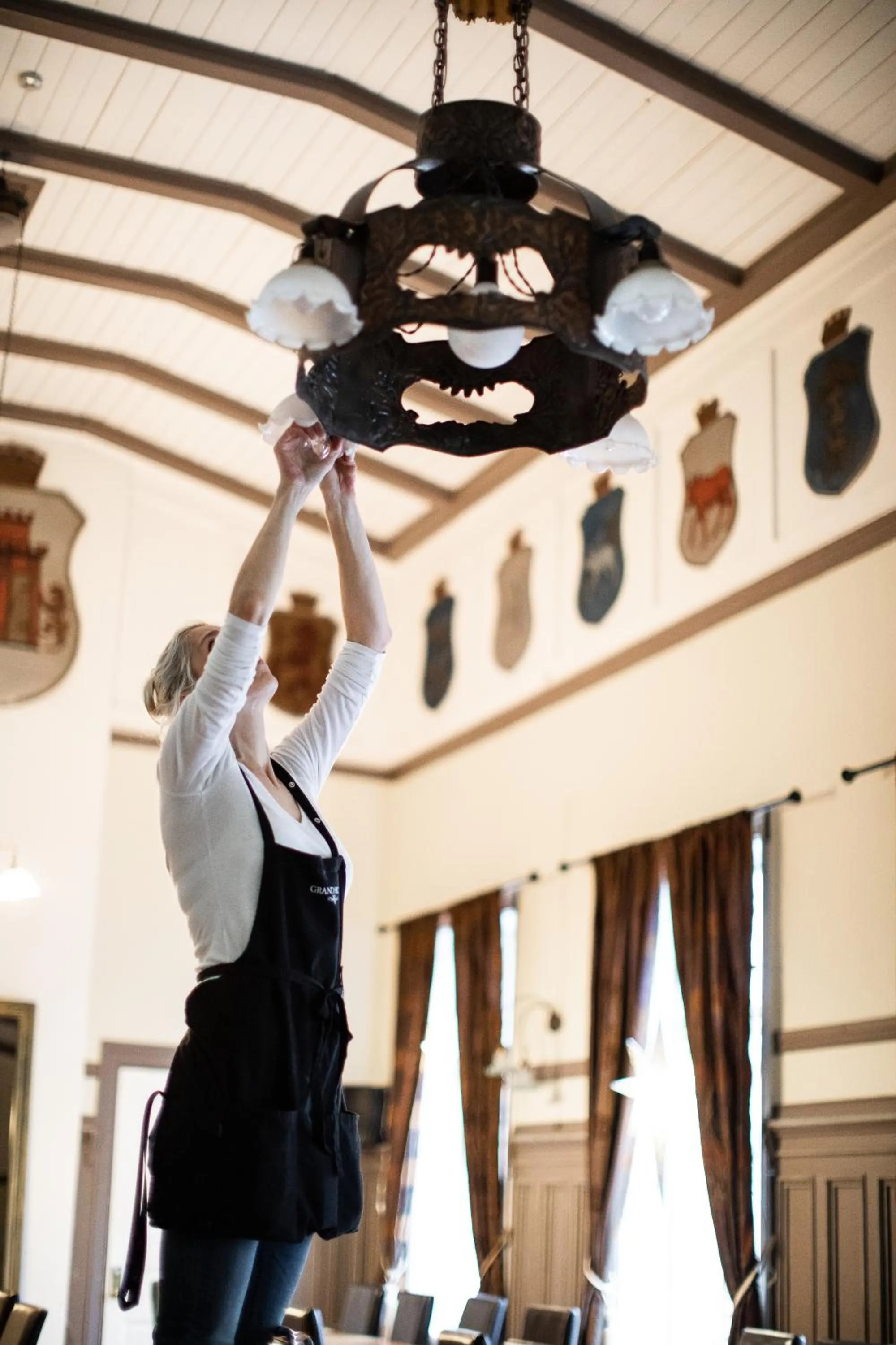 Staff in Grand Hotel Lysekil