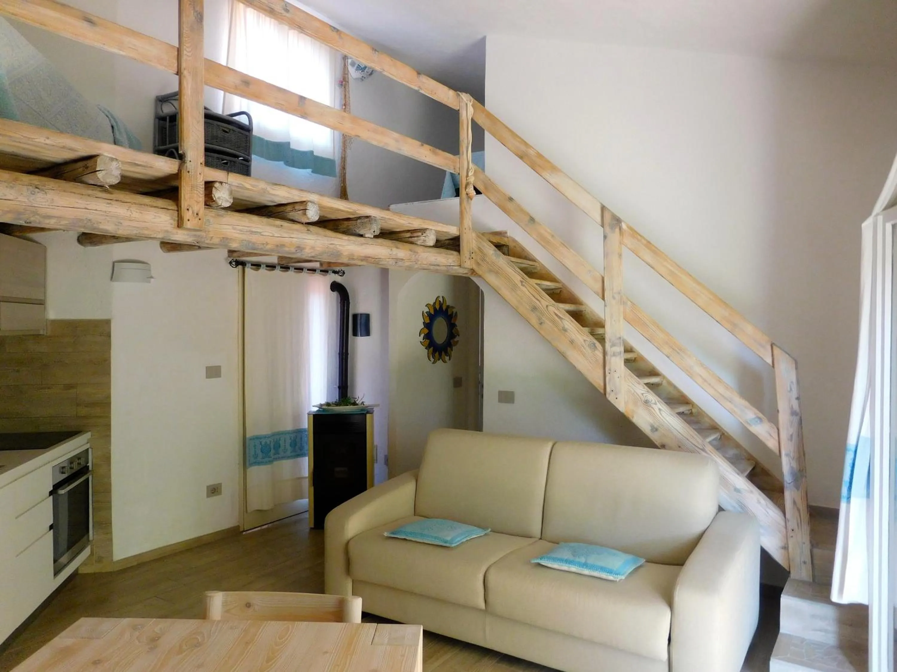 Living room in Residence La Pineta