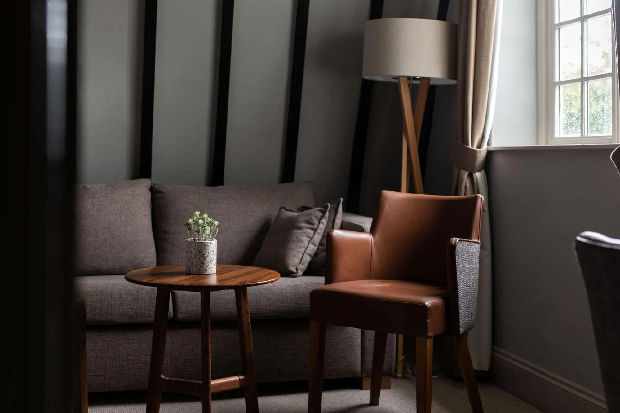 Seating area in The Carpenters Arms
