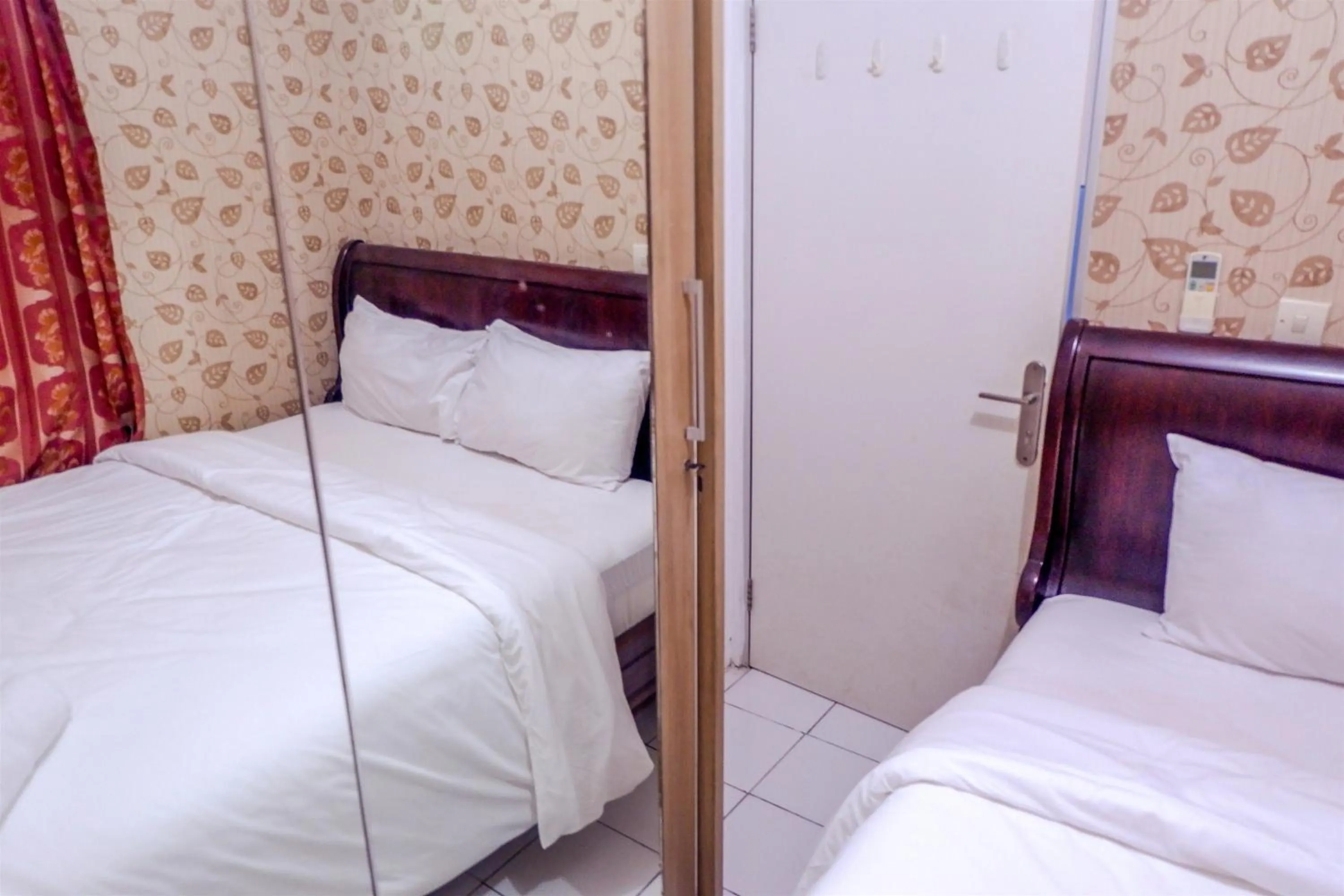 Bedroom, Bed in Strategic 2BR Menteng Square Apartment By Travelio