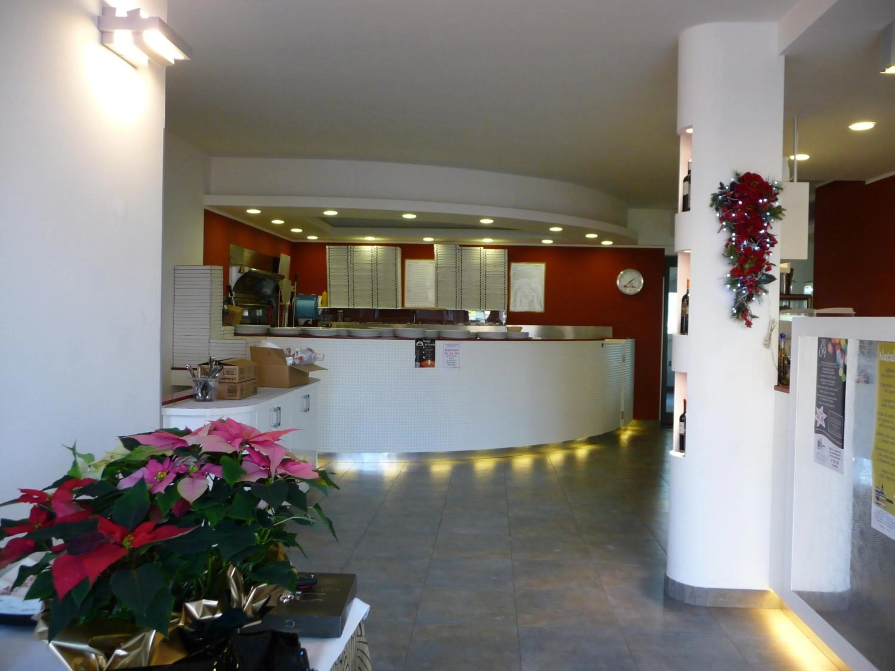 Lobby or reception in Albergo Borgonovo