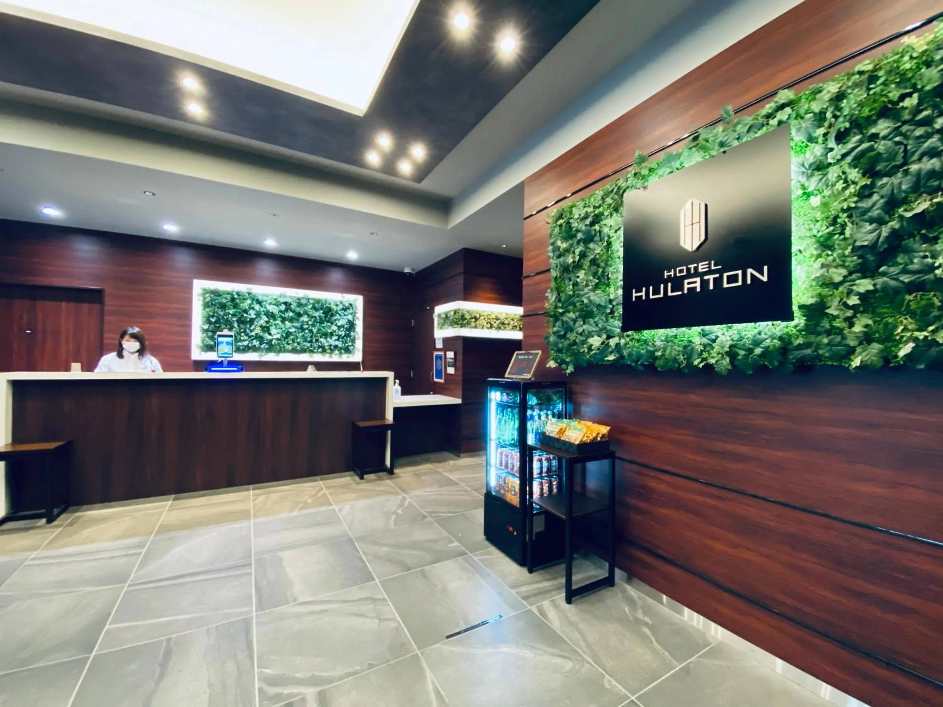 Lobby or reception in Hotel Hulaton Fukuokahakata
