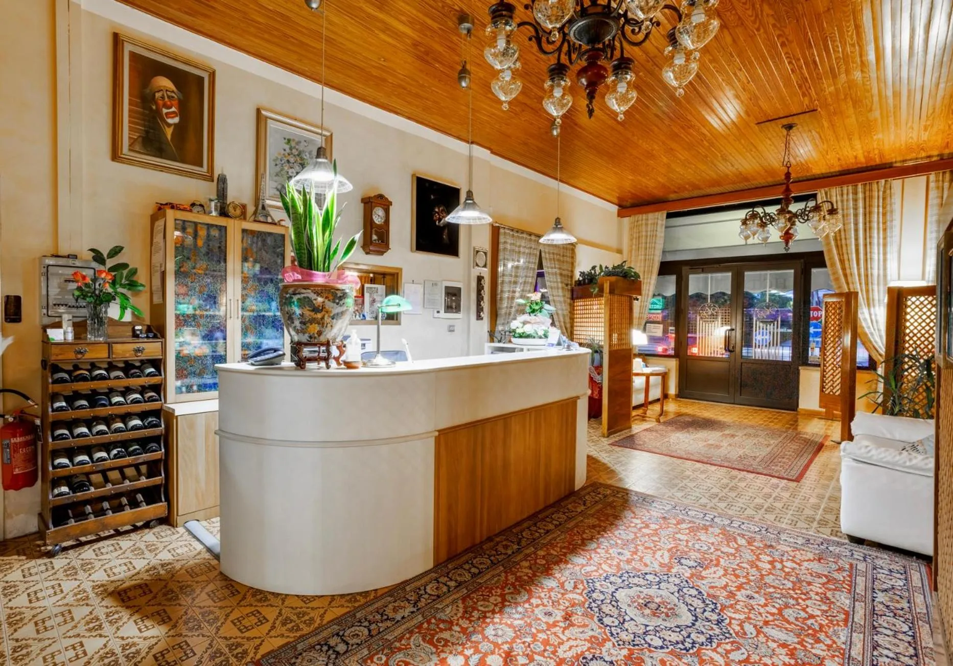 Lobby or reception in Hotel La Bussola