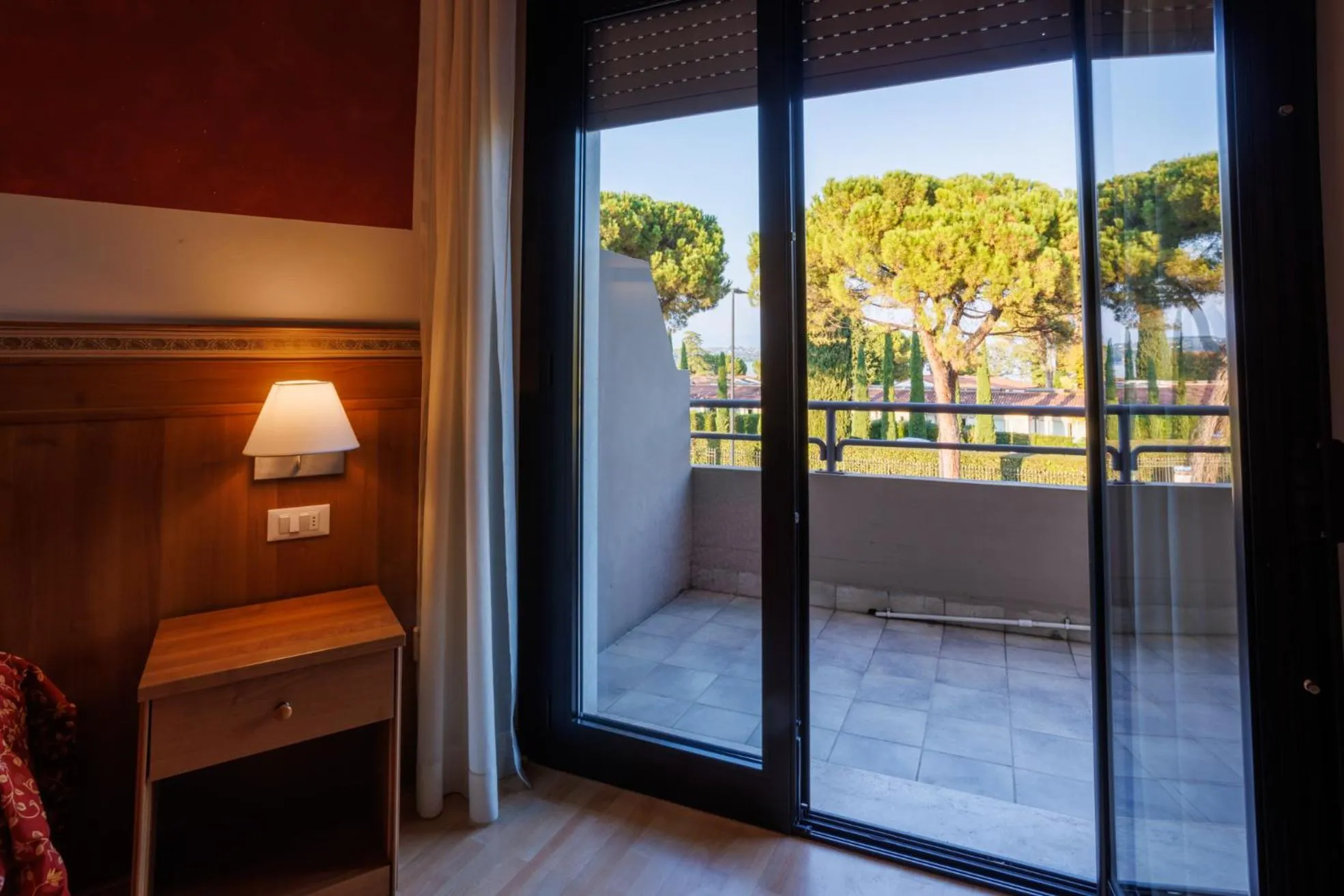 Bed in Hotel La Bussola