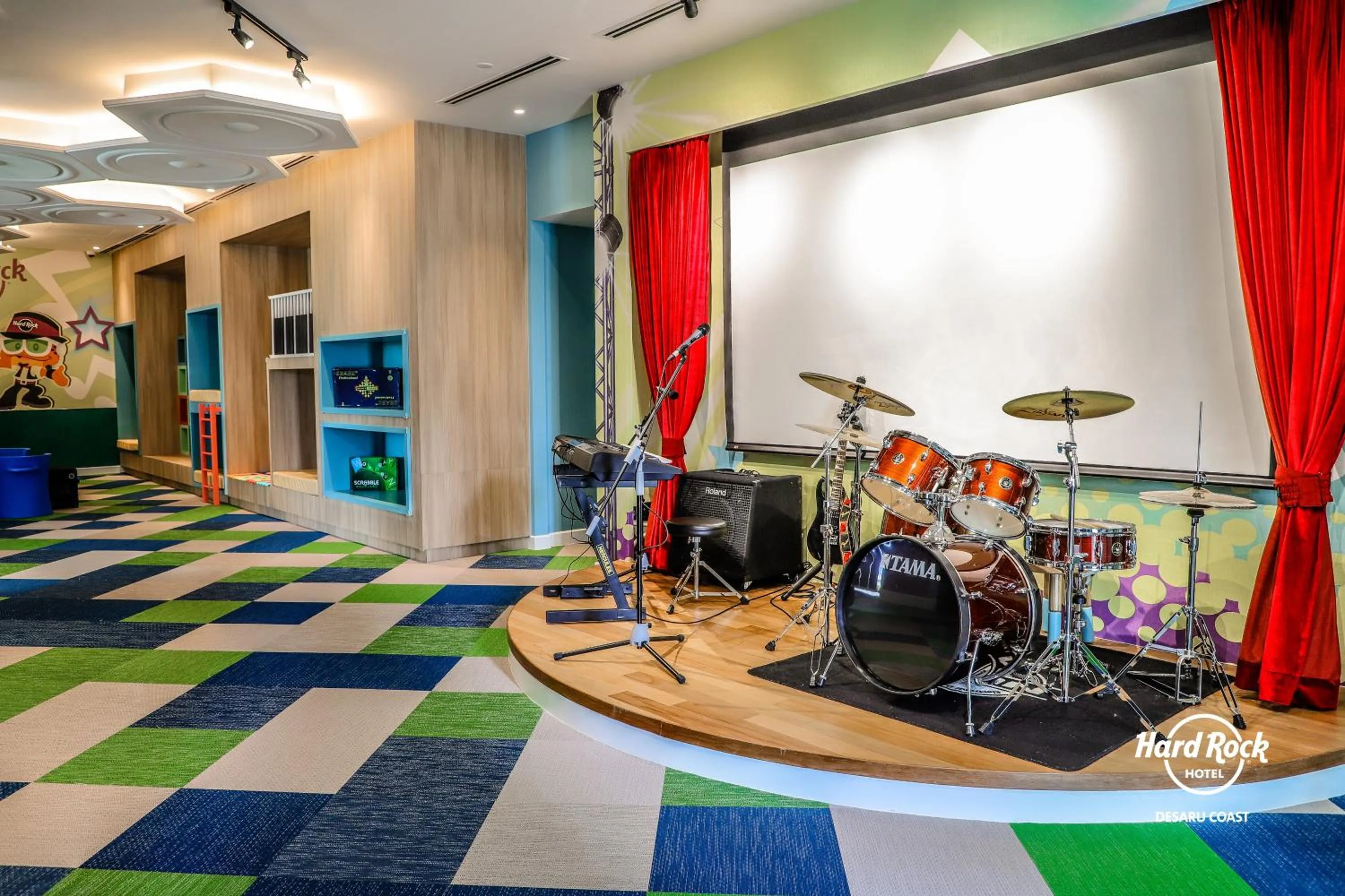 Kids's club in Hard Rock Hotel Desaru Coast