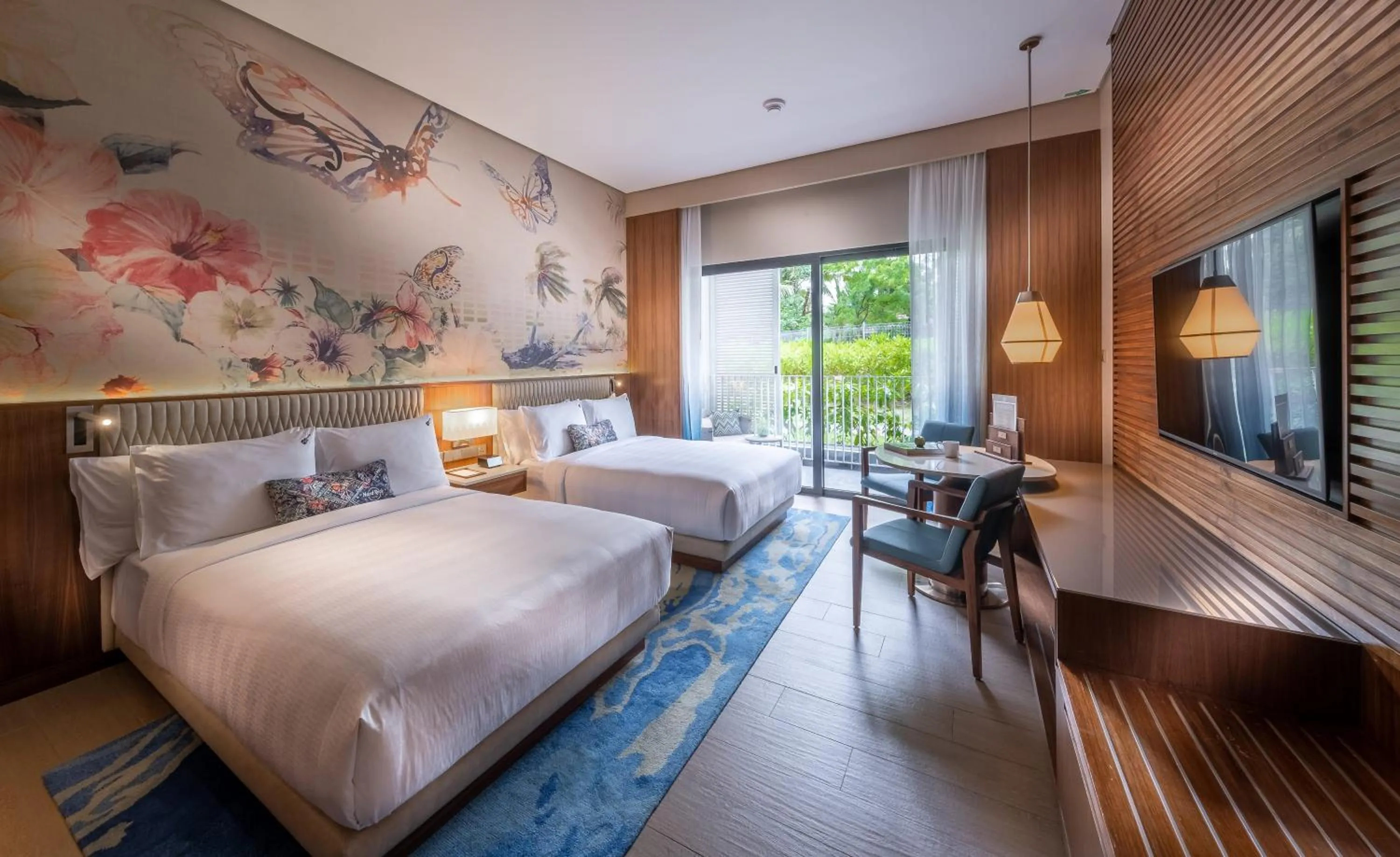 Bed in Hard Rock Hotel Desaru Coast