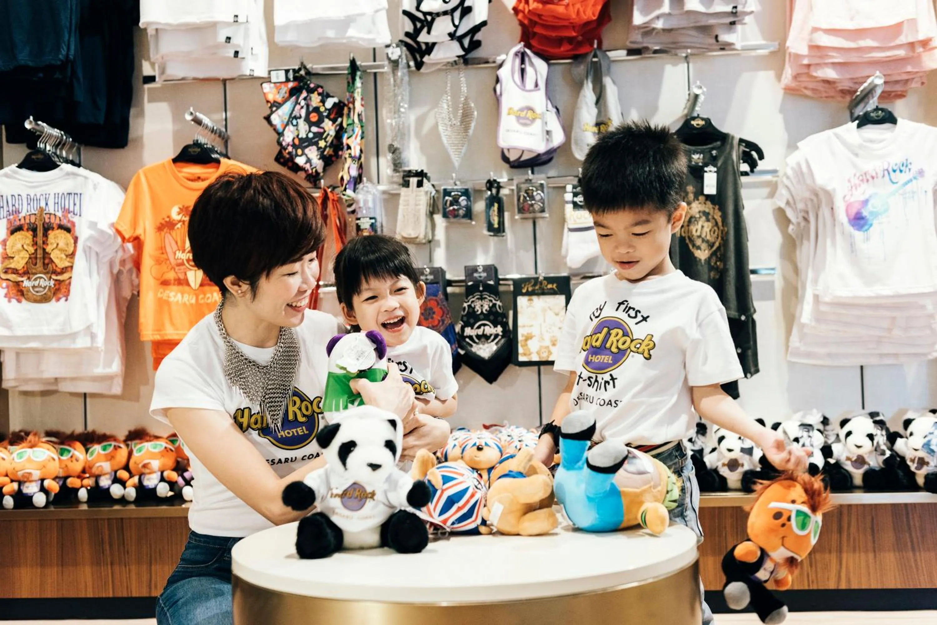 Family in Hard Rock Hotel Desaru Coast