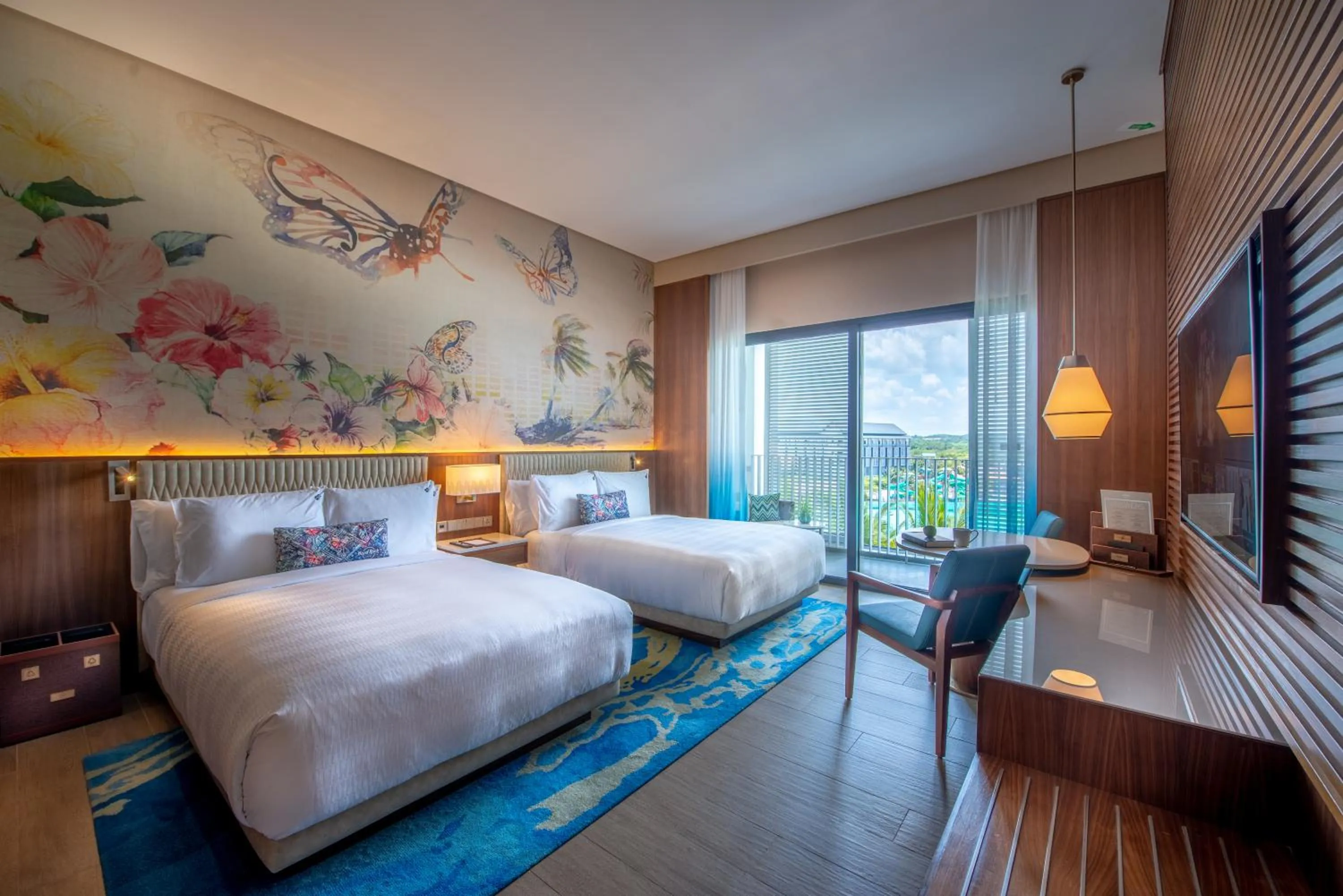 Bed in Hard Rock Hotel Desaru Coast