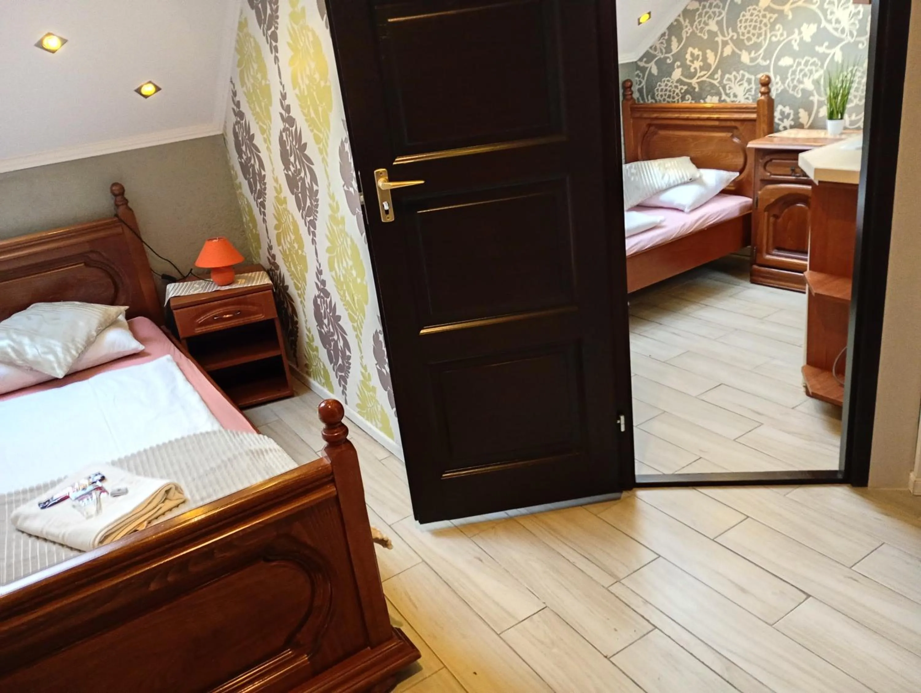 Bed in Mosoly Apartman