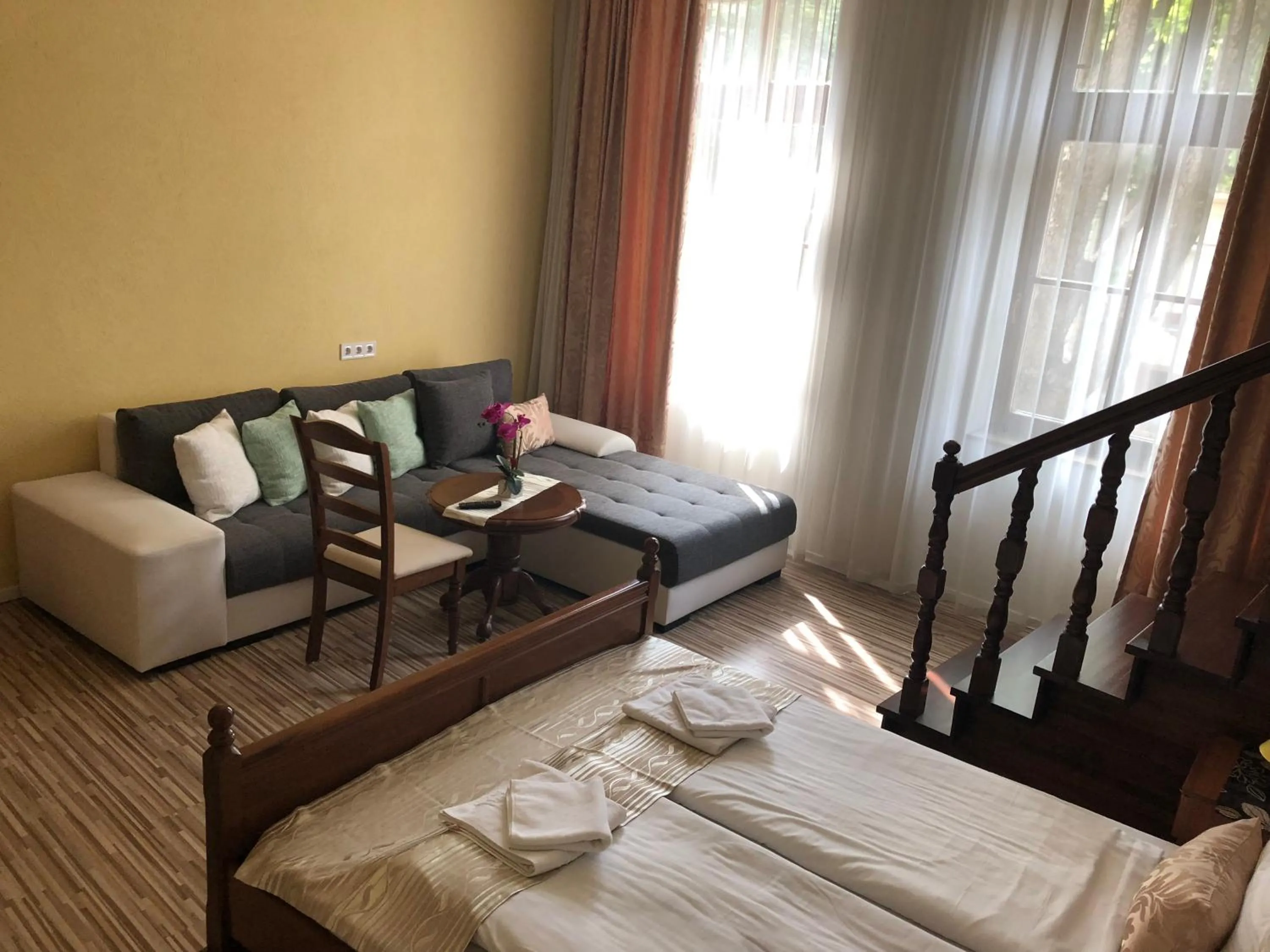Bed in Mosoly Apartman