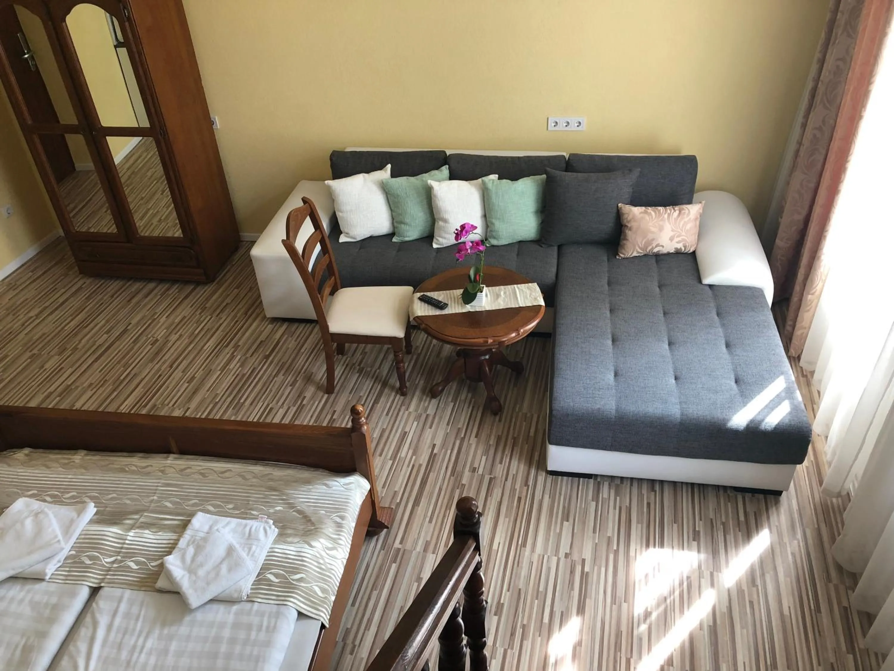 Bed in Mosoly Apartman
