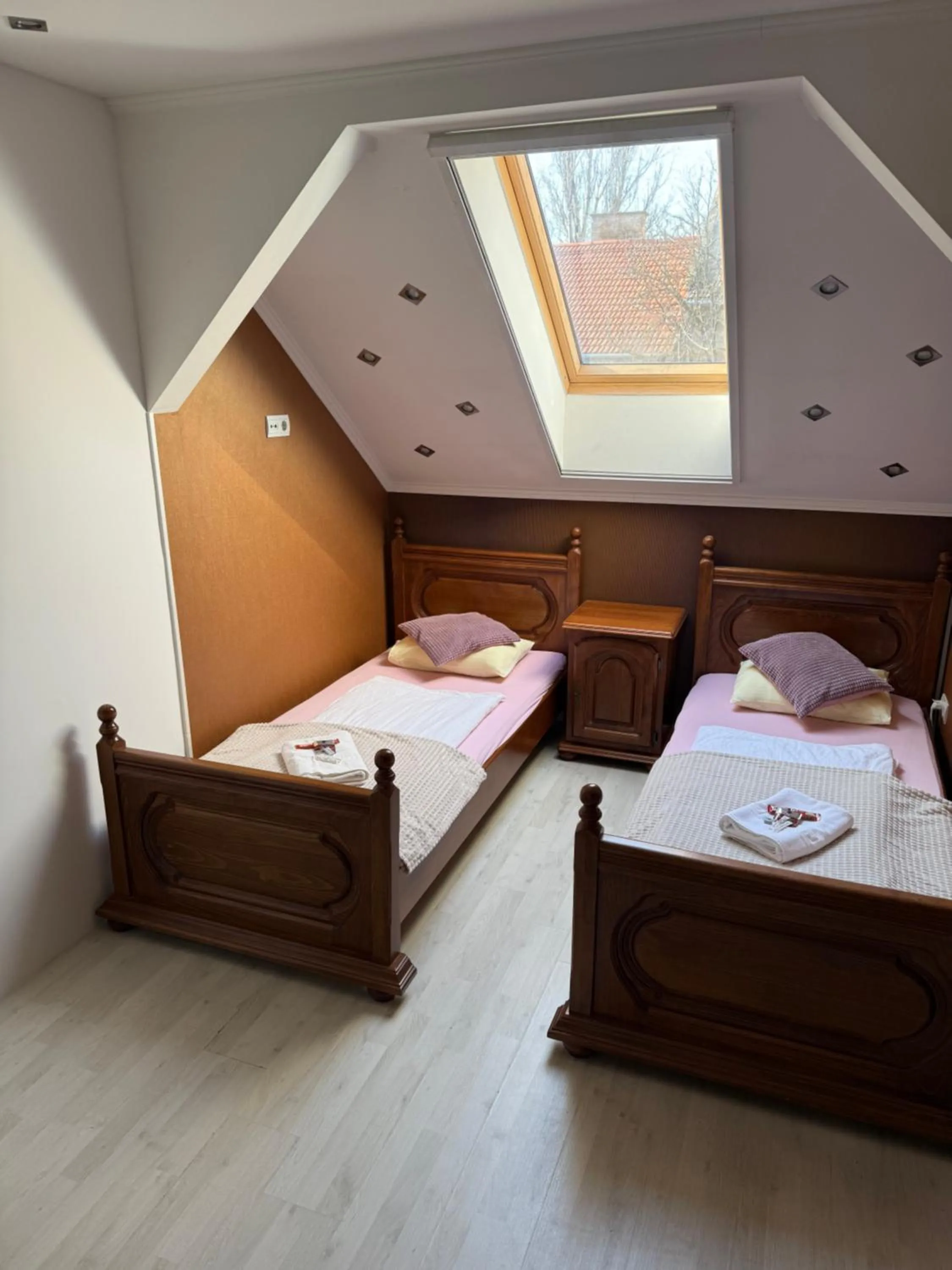Bed in Mosoly Apartman
