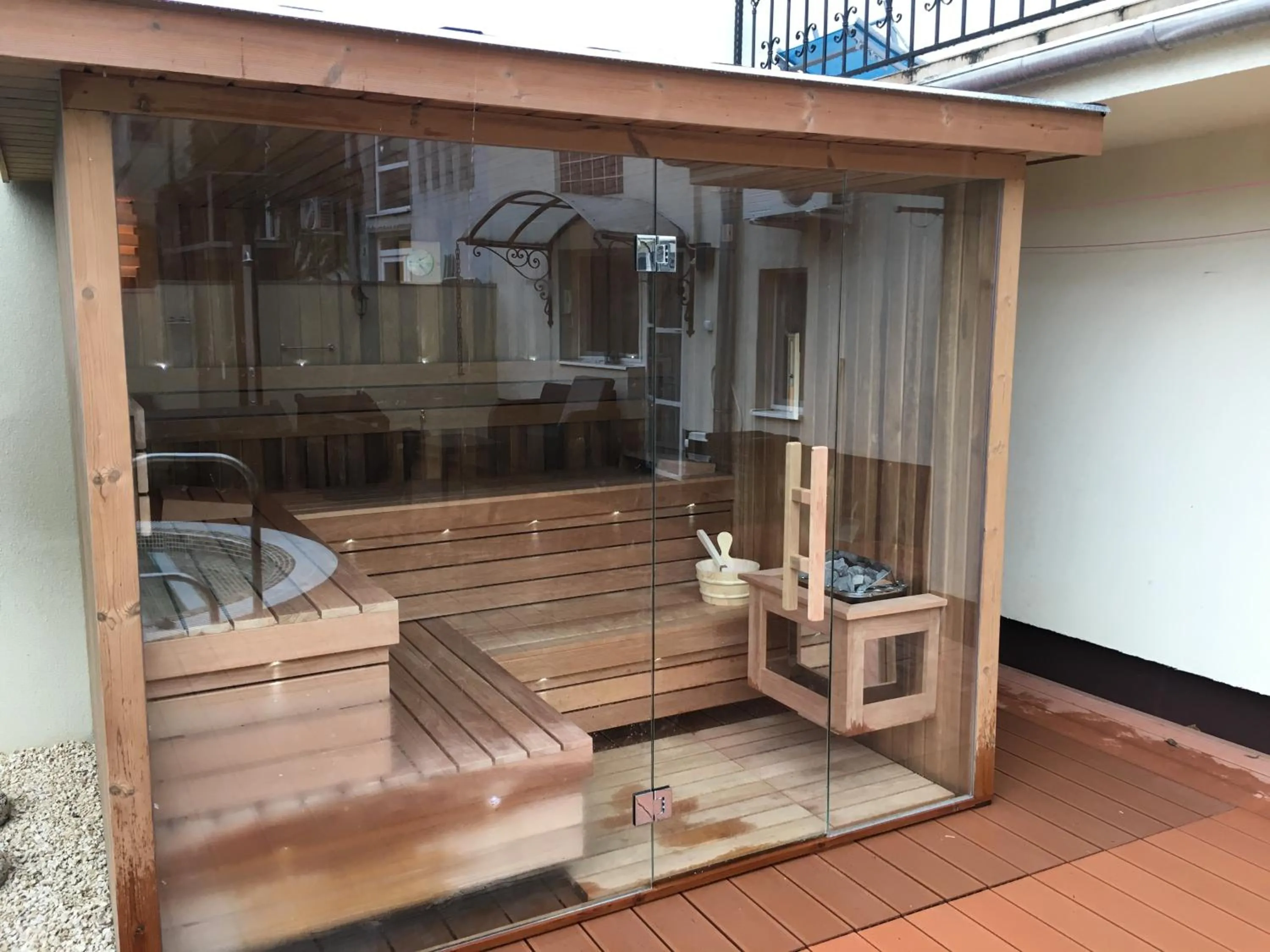 Sauna in Mosoly Apartman