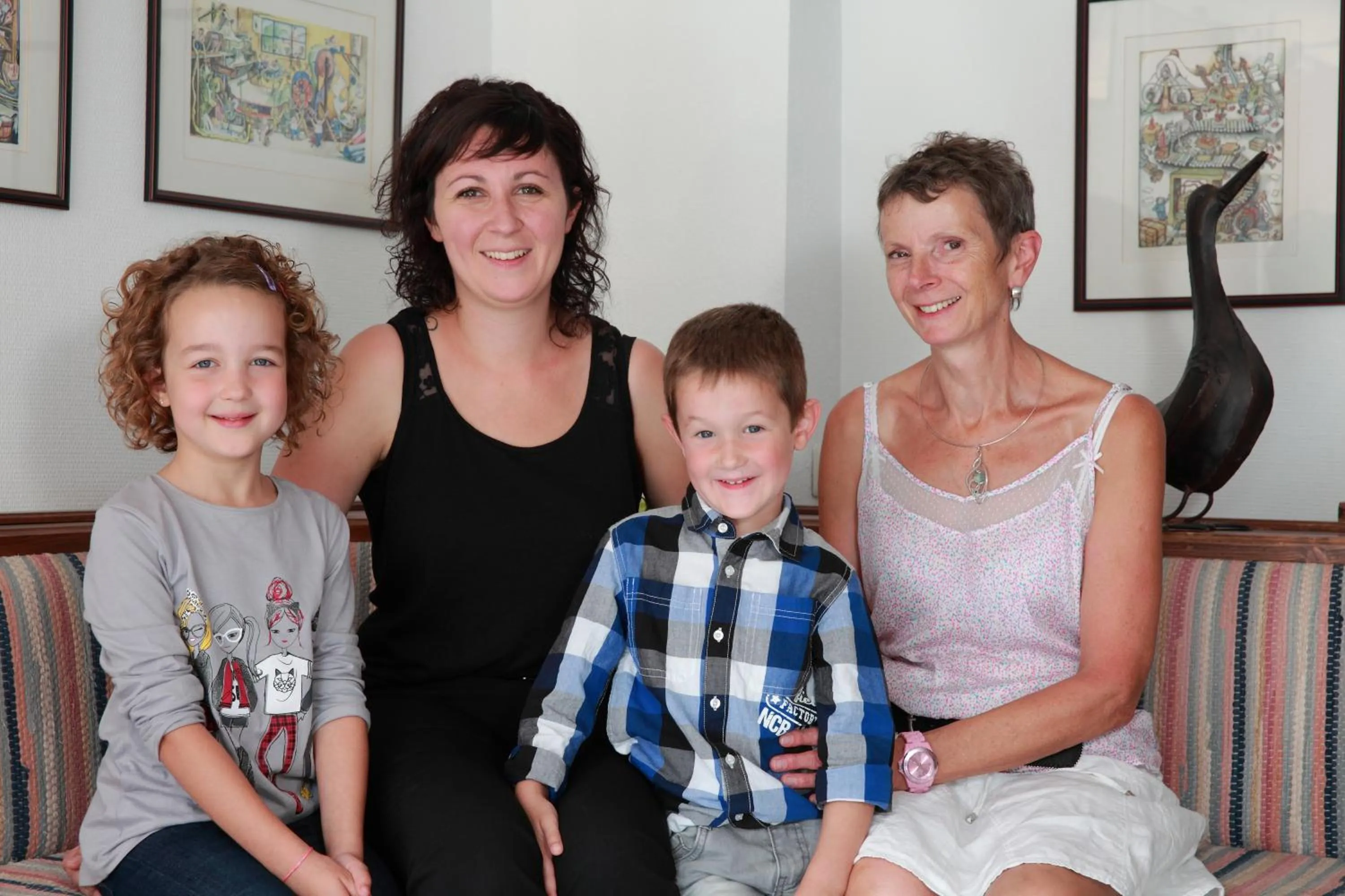 People in Les Portes de la Vallee