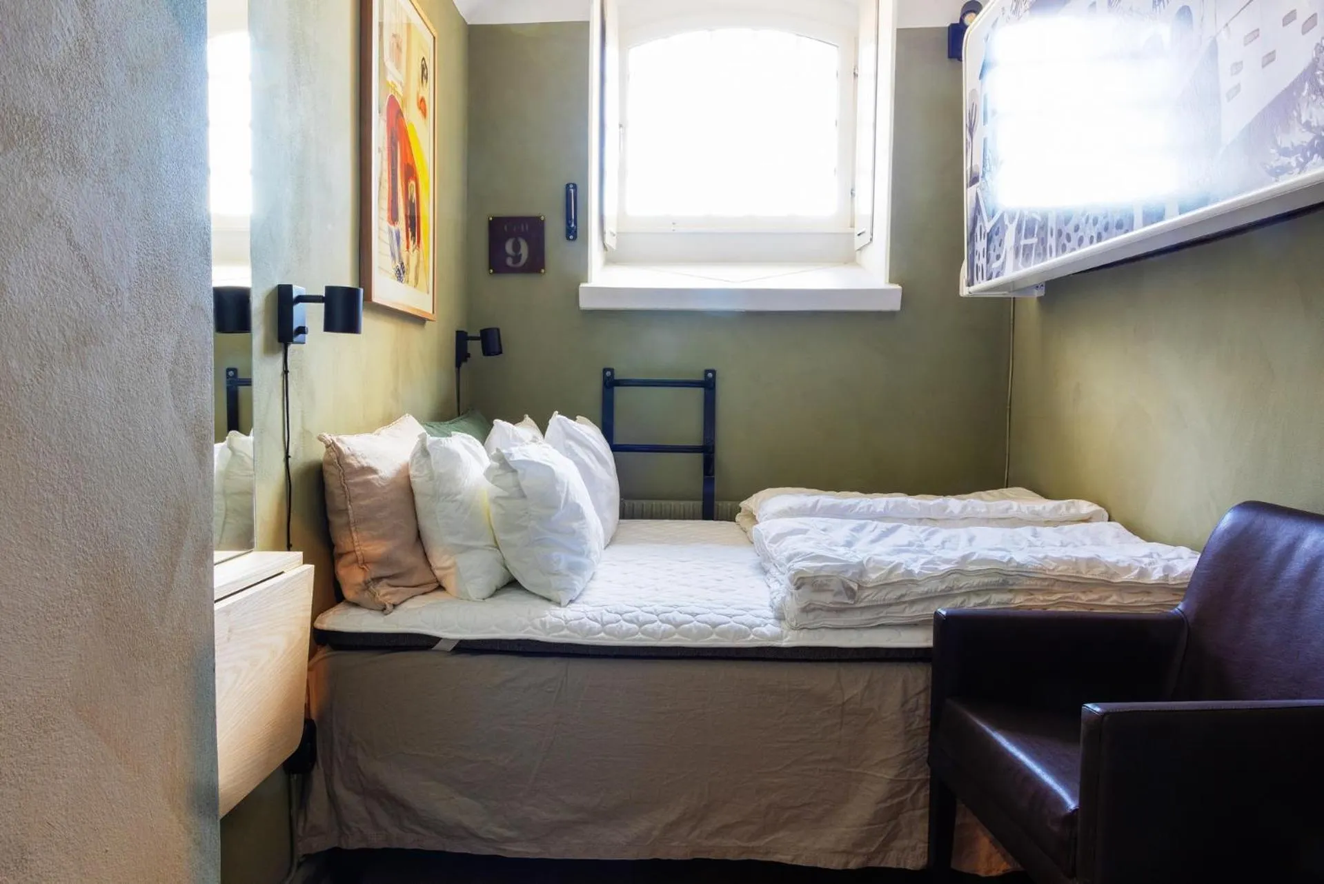 Bedroom, Bed in STF Långholmen Hostel