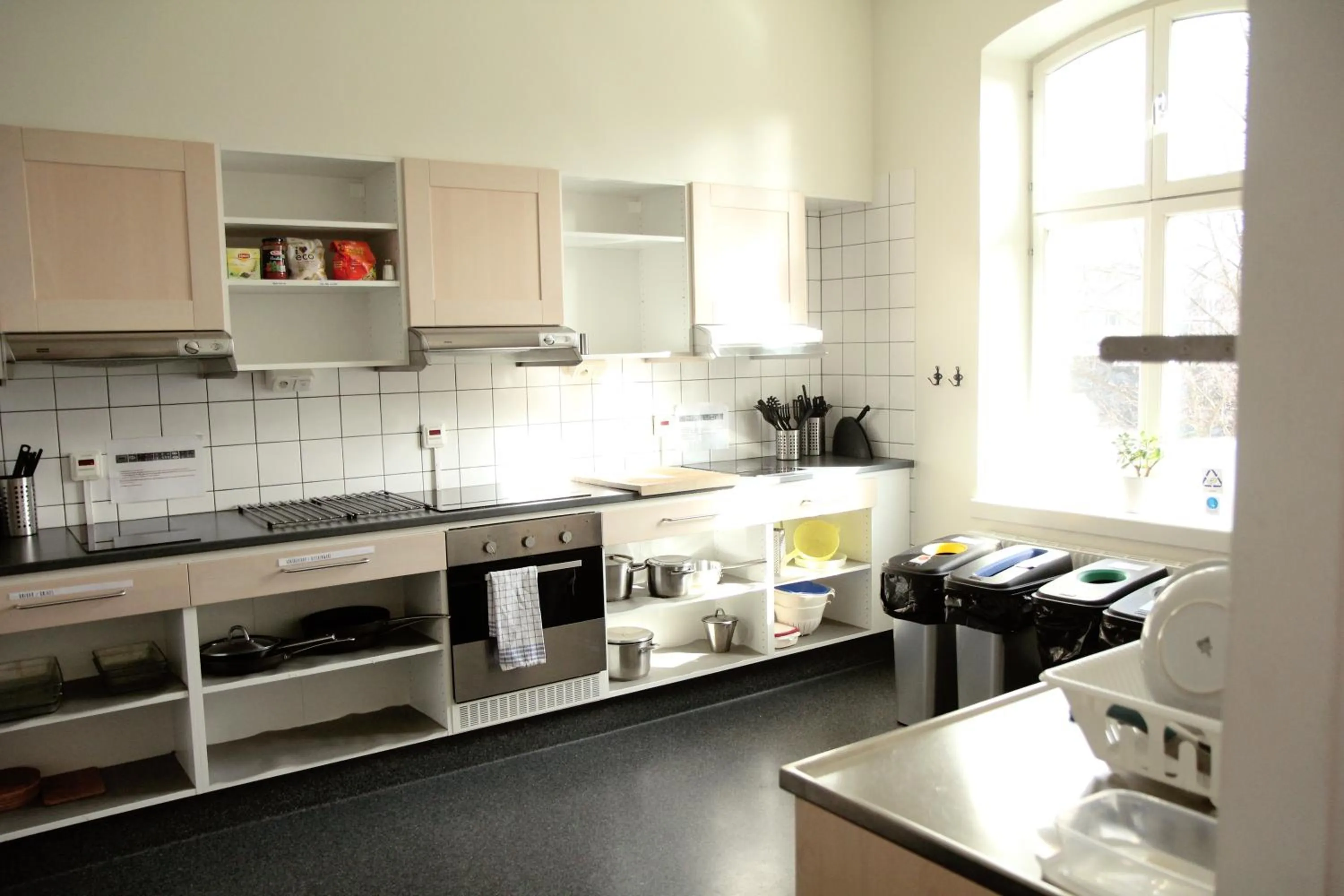 kitchen in STF Långholmen Hostel