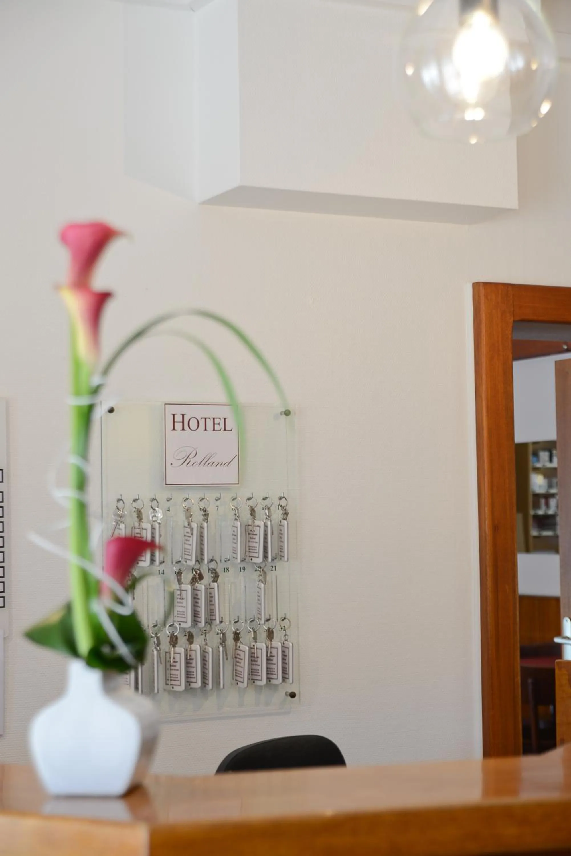 Lobby or reception in Hotel Restaurant Rolland