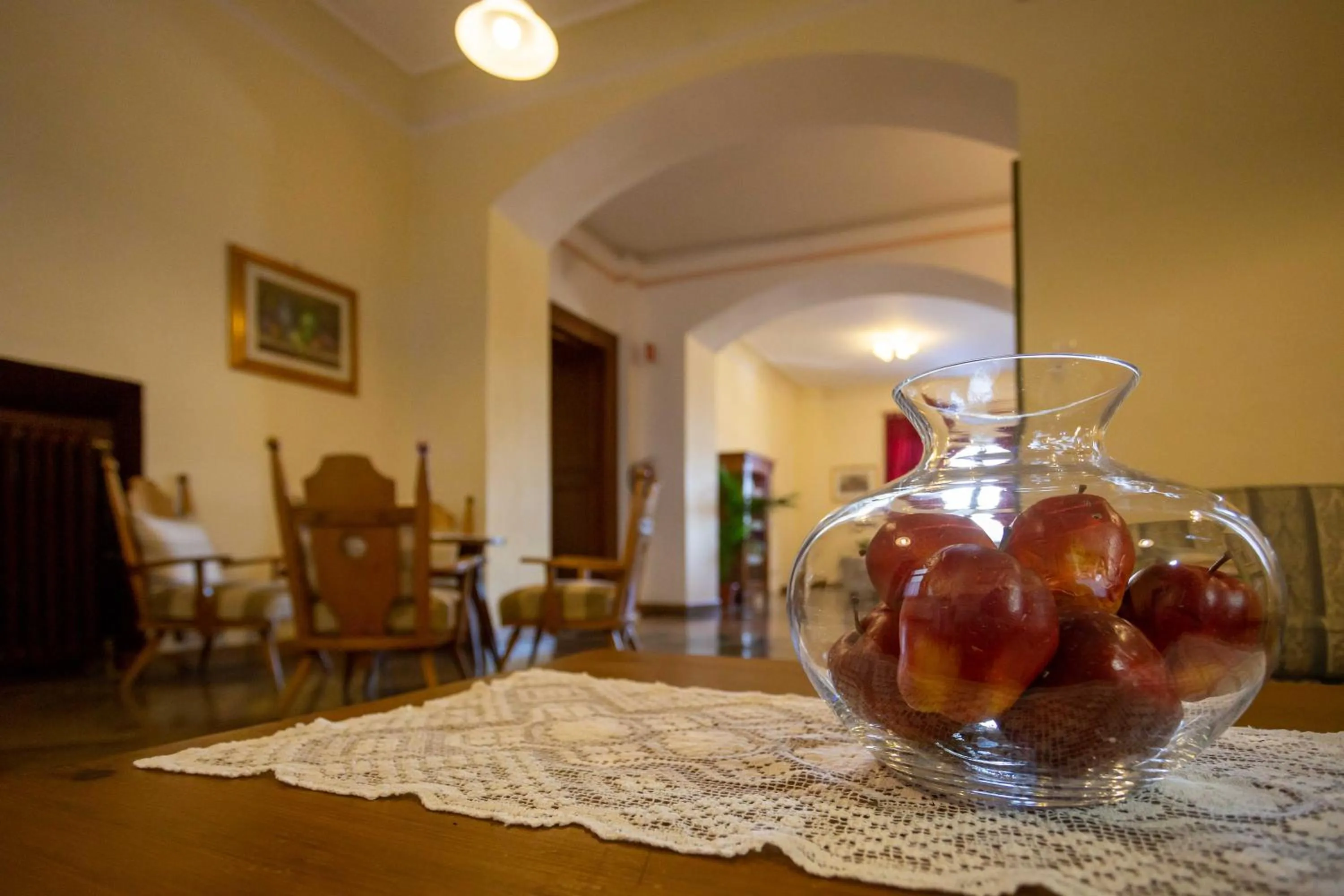 Seating area in Hotel Salegg