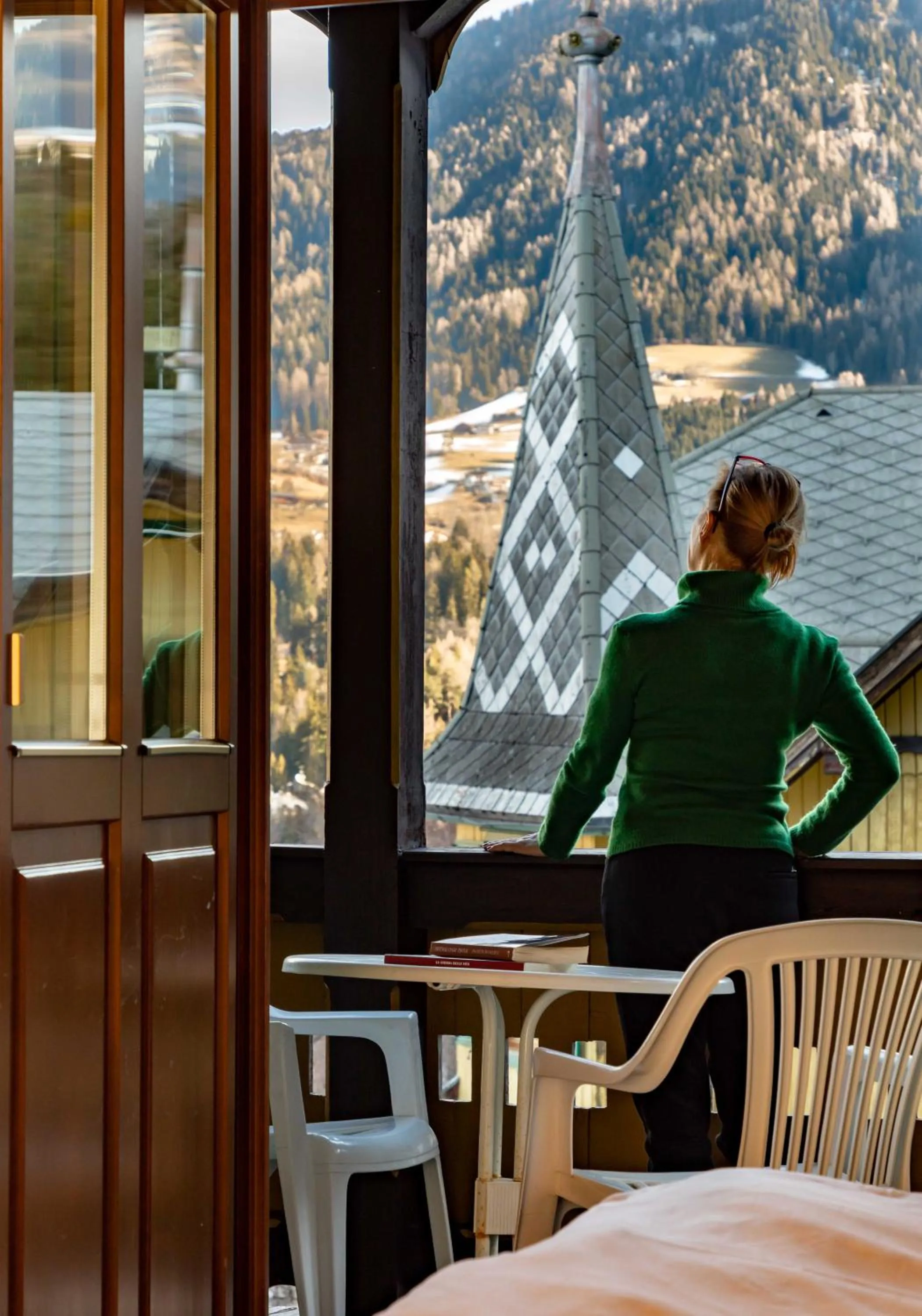 Mountain view in Hotel Salegg