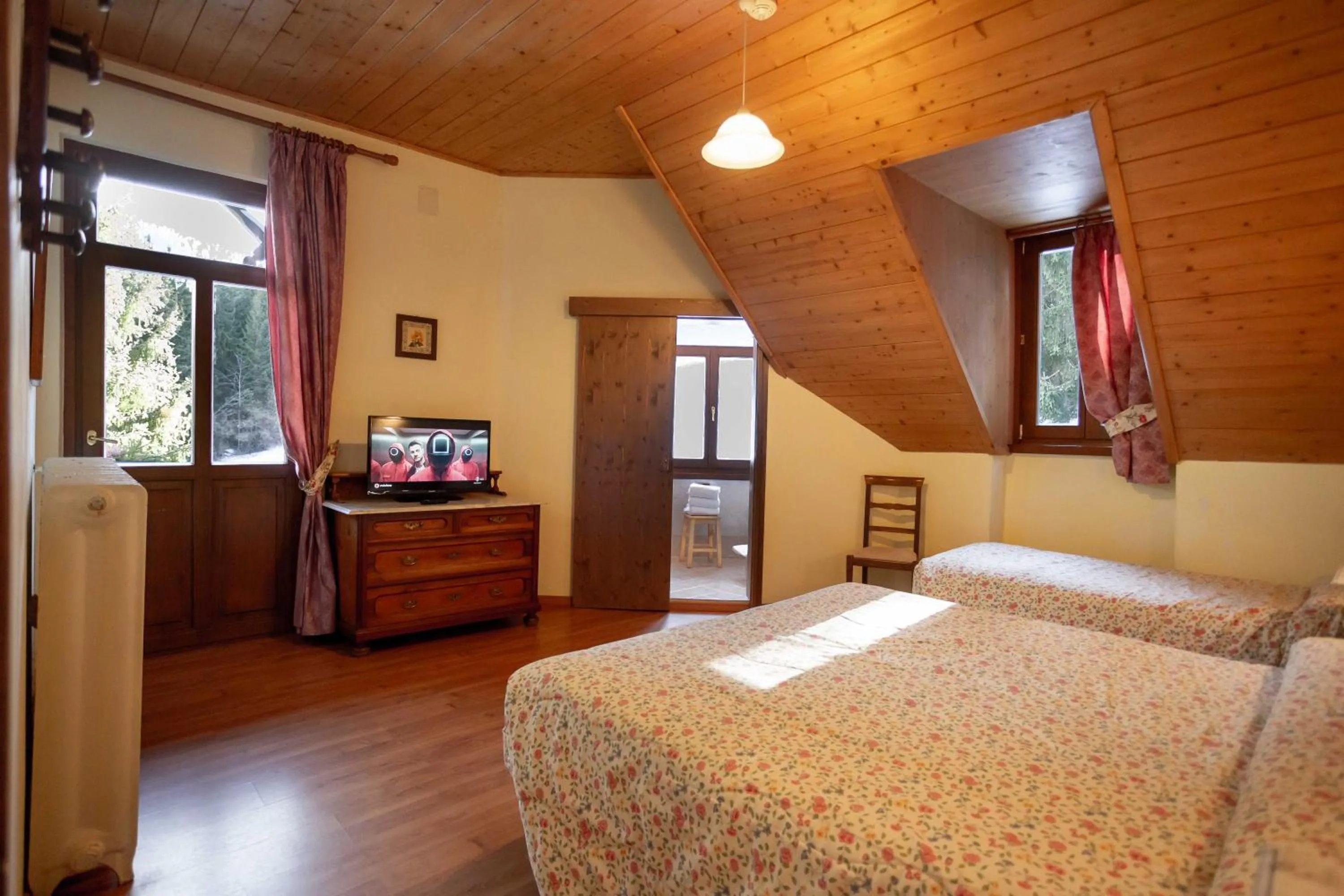 Bedroom, Bed in Hotel Salegg